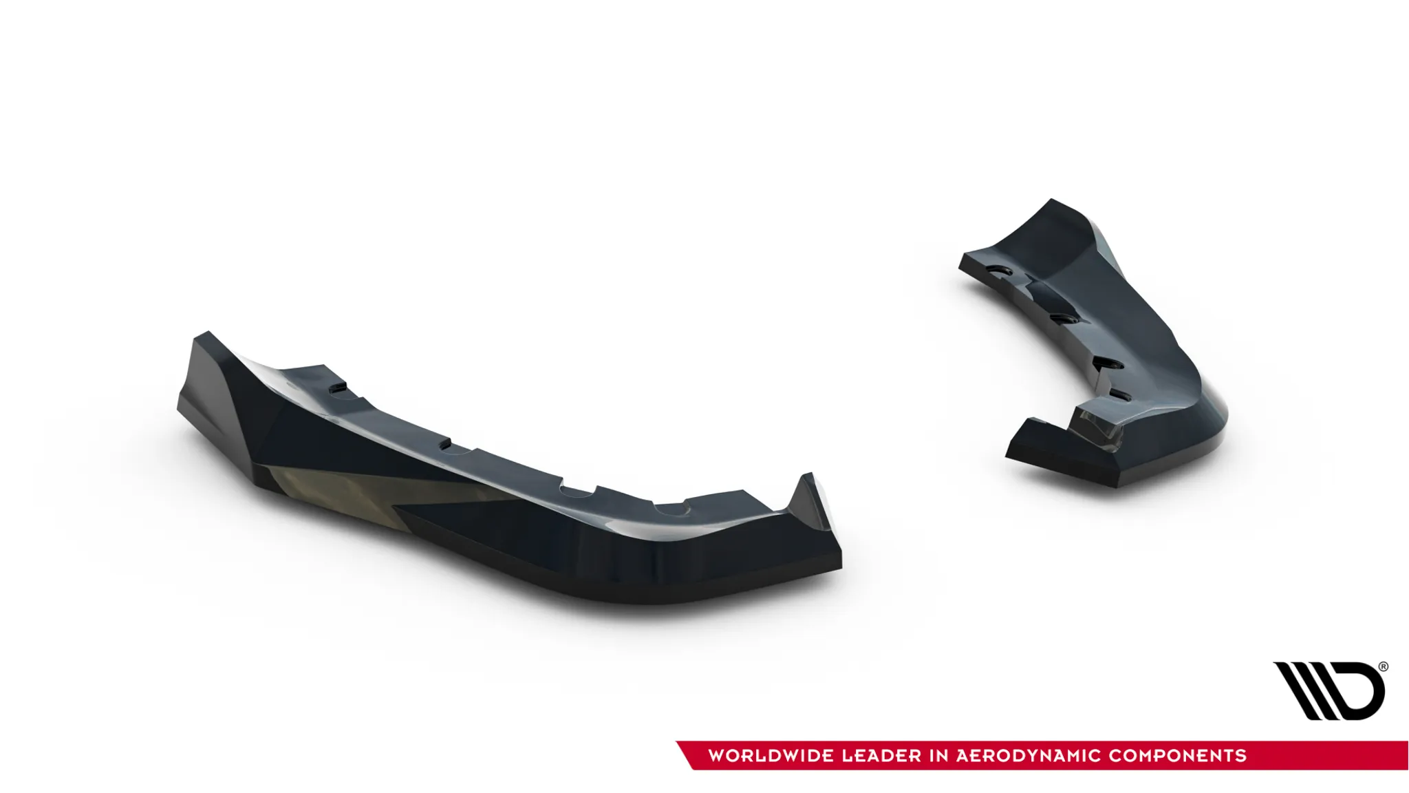 Sidesplitters bak V.2 Alfa Romeo Stelvio 2016 - 2025 | Glossy Black Edition – bilde 4
