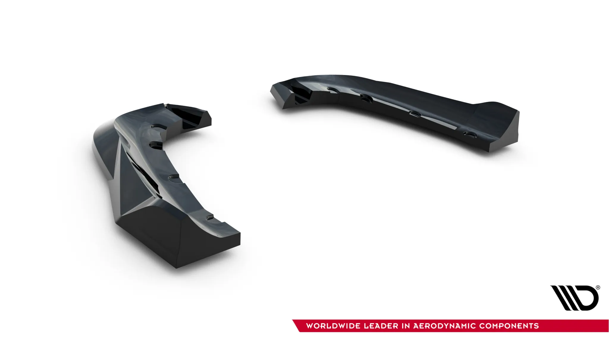 Sidesplitters bak V.2 Alfa Romeo Stelvio 2016 - 2025 | Glossy Black Edition – bilde 5