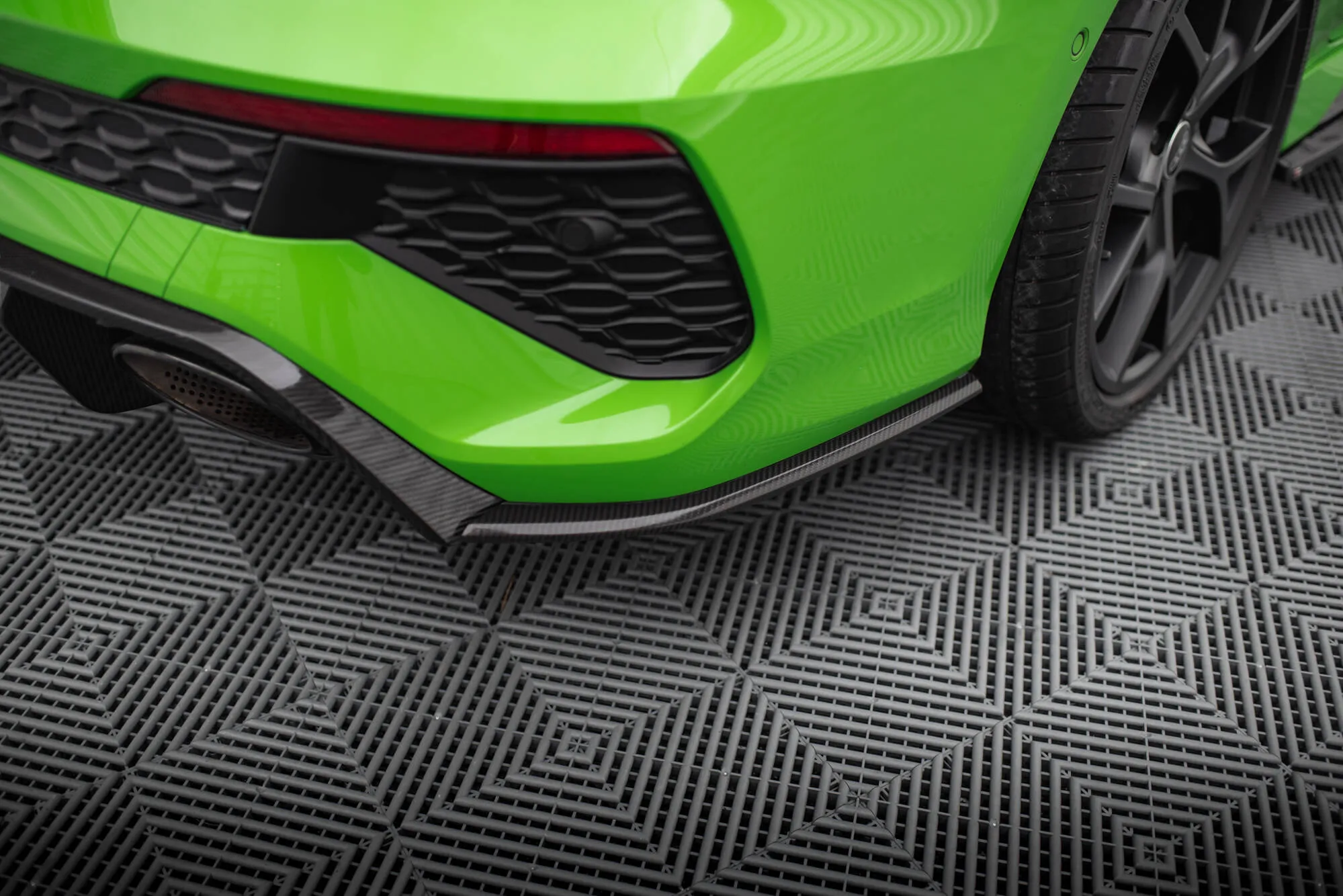 Sidesplitters bak V.2 Audi A3 (S3) 2020-2026 | Carbon Fiber Edition – bilde 3