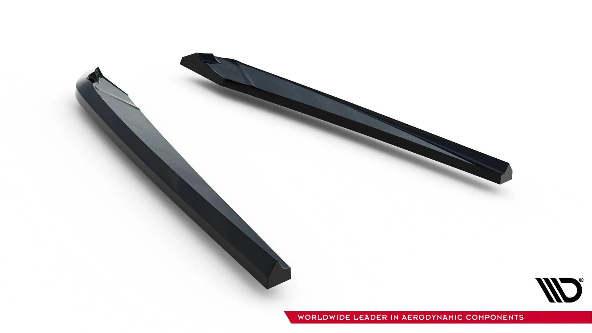 Sidesplitters bak V.2 Audi A6 C7 S-Line Avant 2011 - 2018 | Glossy Black Edition – bilde 3