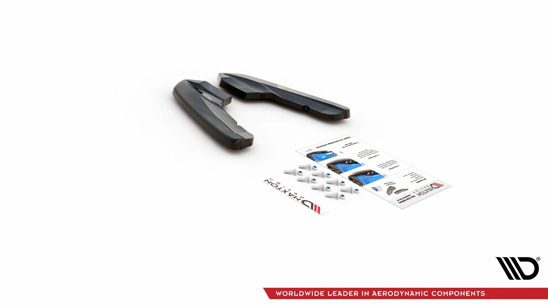 Sidesplitters bak V.2 Audi RS3 8V 2015-2016 | Glossy Black Edition – bilde 6