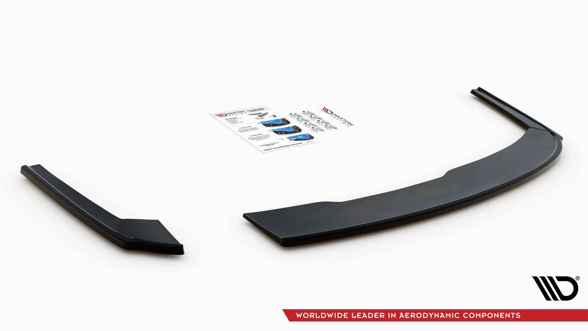Sidesplitters bak V.2 Audi S4 (B9) 2016-2019 / A4 S-Line (B9) 2015-2019 | Glossy Black Edition – bilde 3