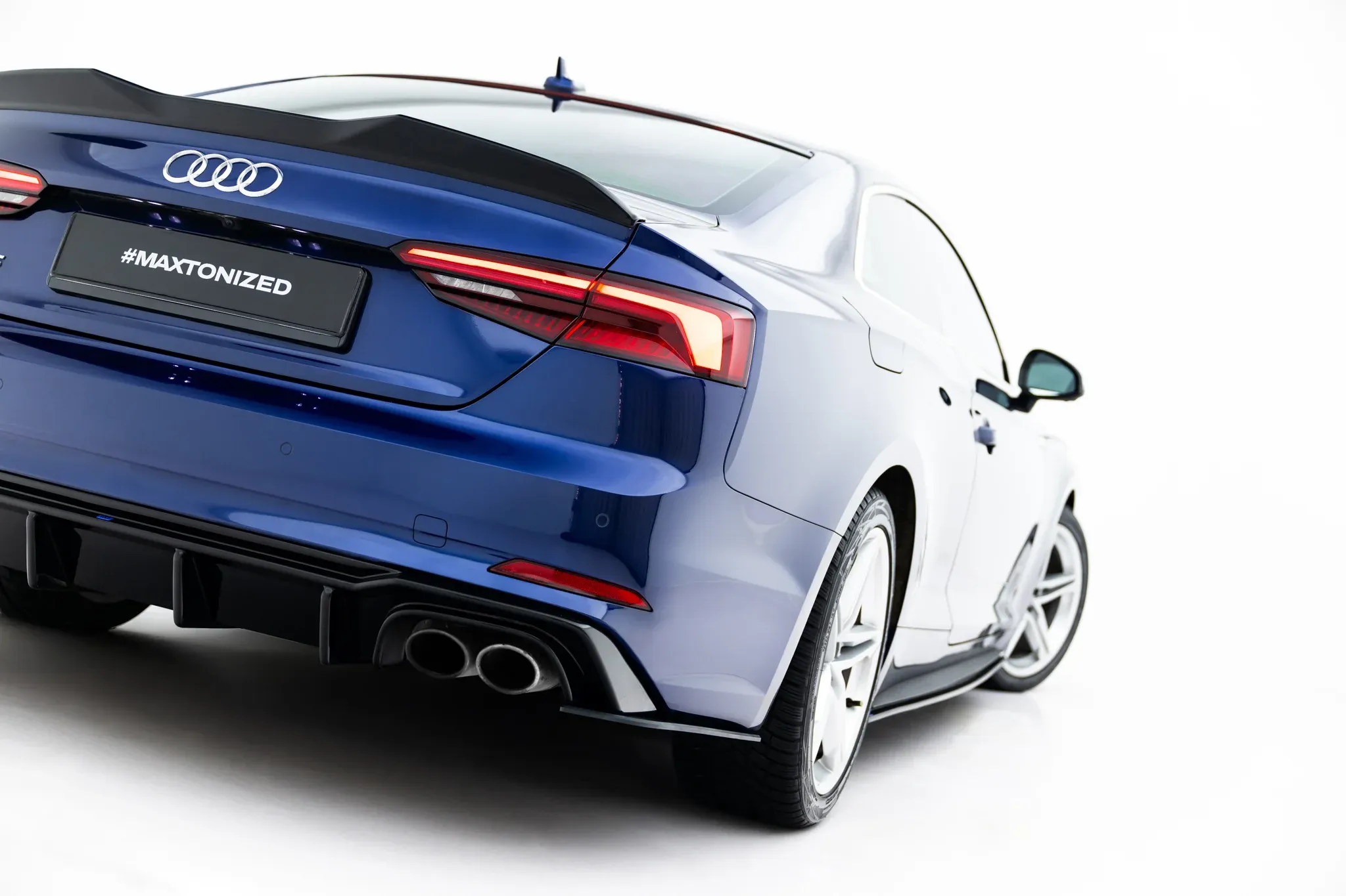 Sidesplitters bak V.2 Audi S5 (F5) 2016 - 2019 | Street Pro Black Edition
