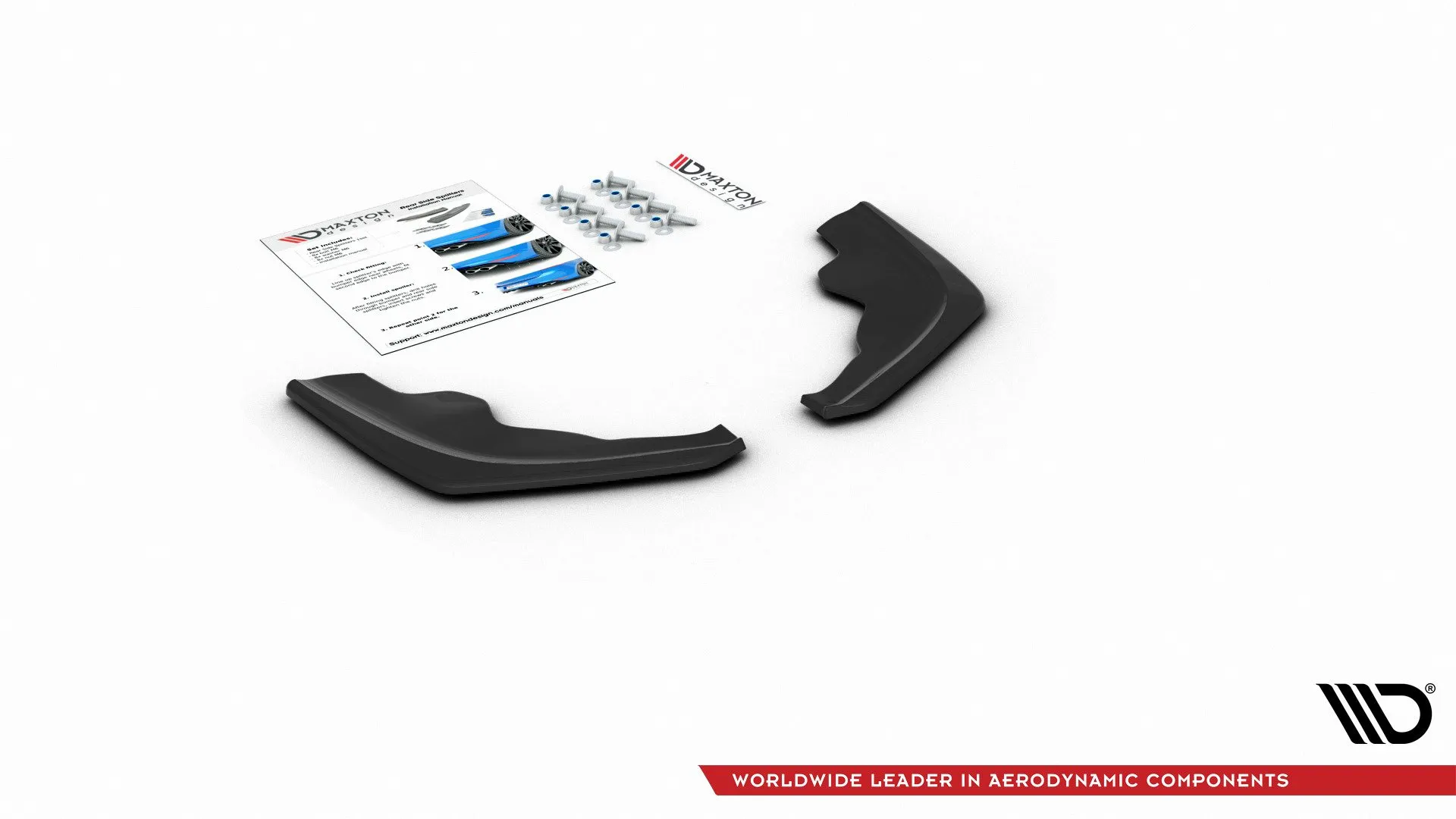 Sidesplitters bak V.2 BMW 1 F40 M-Pack 2019 - 2024 | Glossy Black Edition – bilde 2