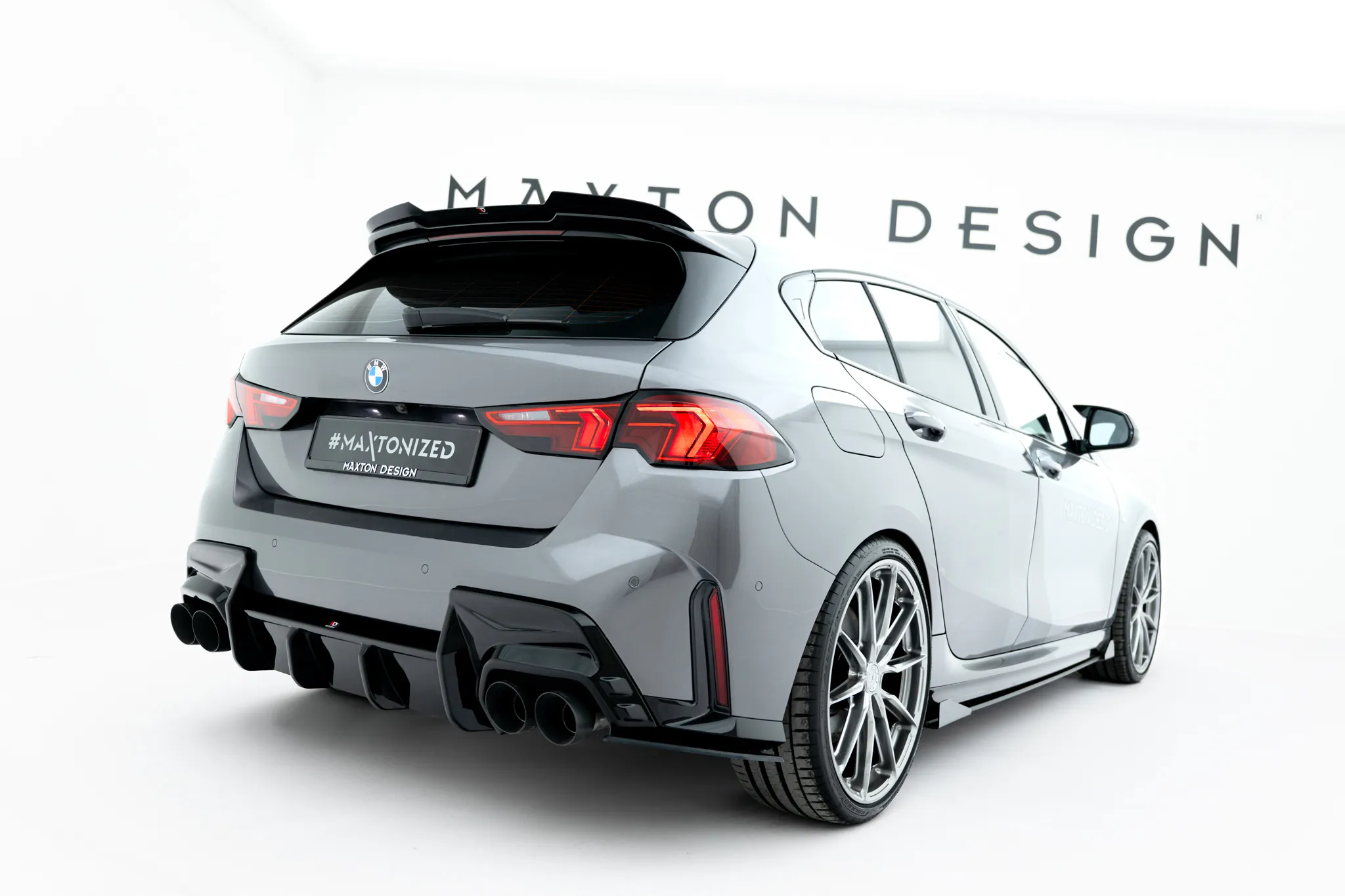 Sidesplitters bak V.2 BMW 1 (F70) 2024-2026 | Street Pro Black Edition – bilde 2