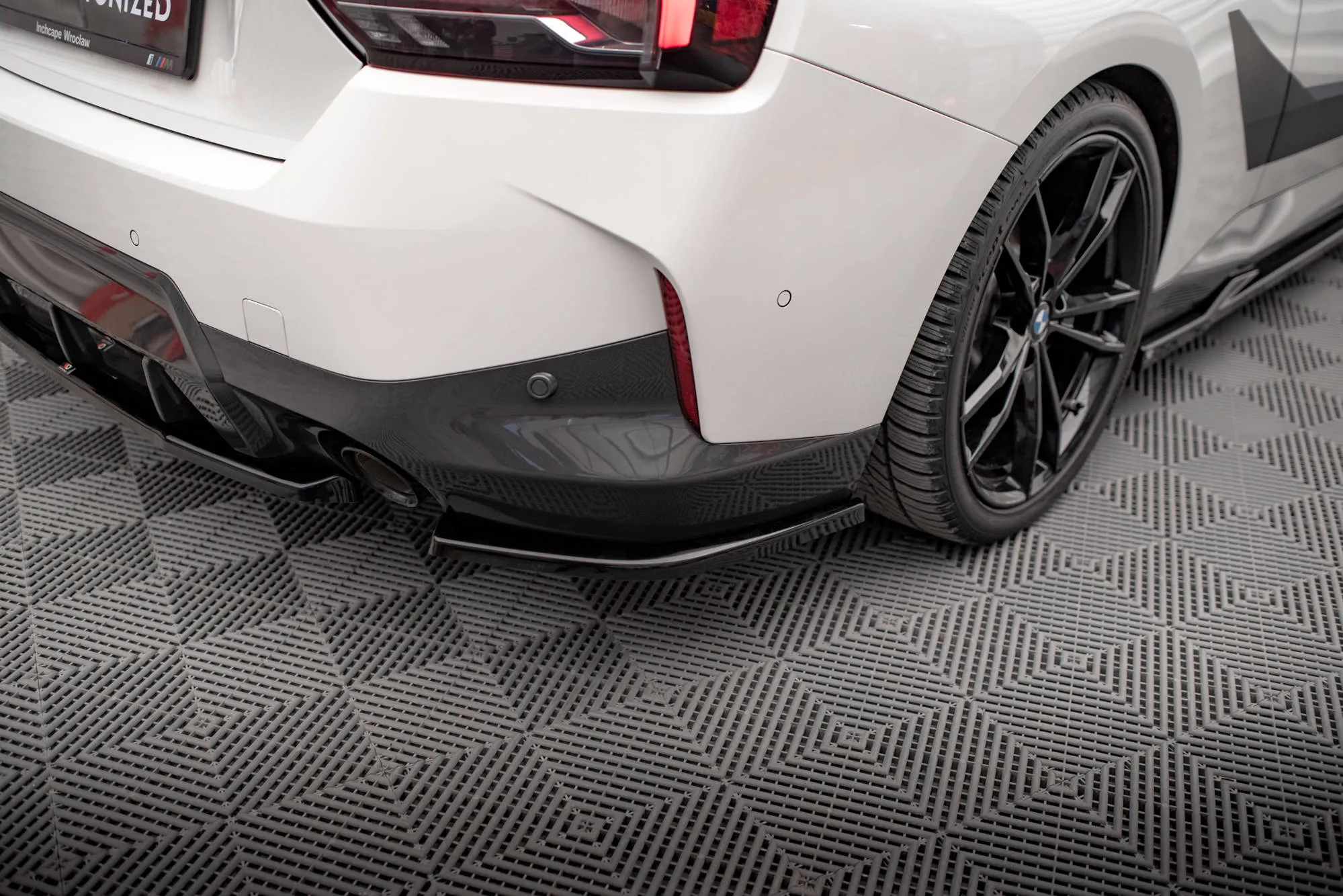 Sidesplitters bak V.2 BMW 2 Coupe (G42) M Pack 2021 -> | Glossy Black Edition