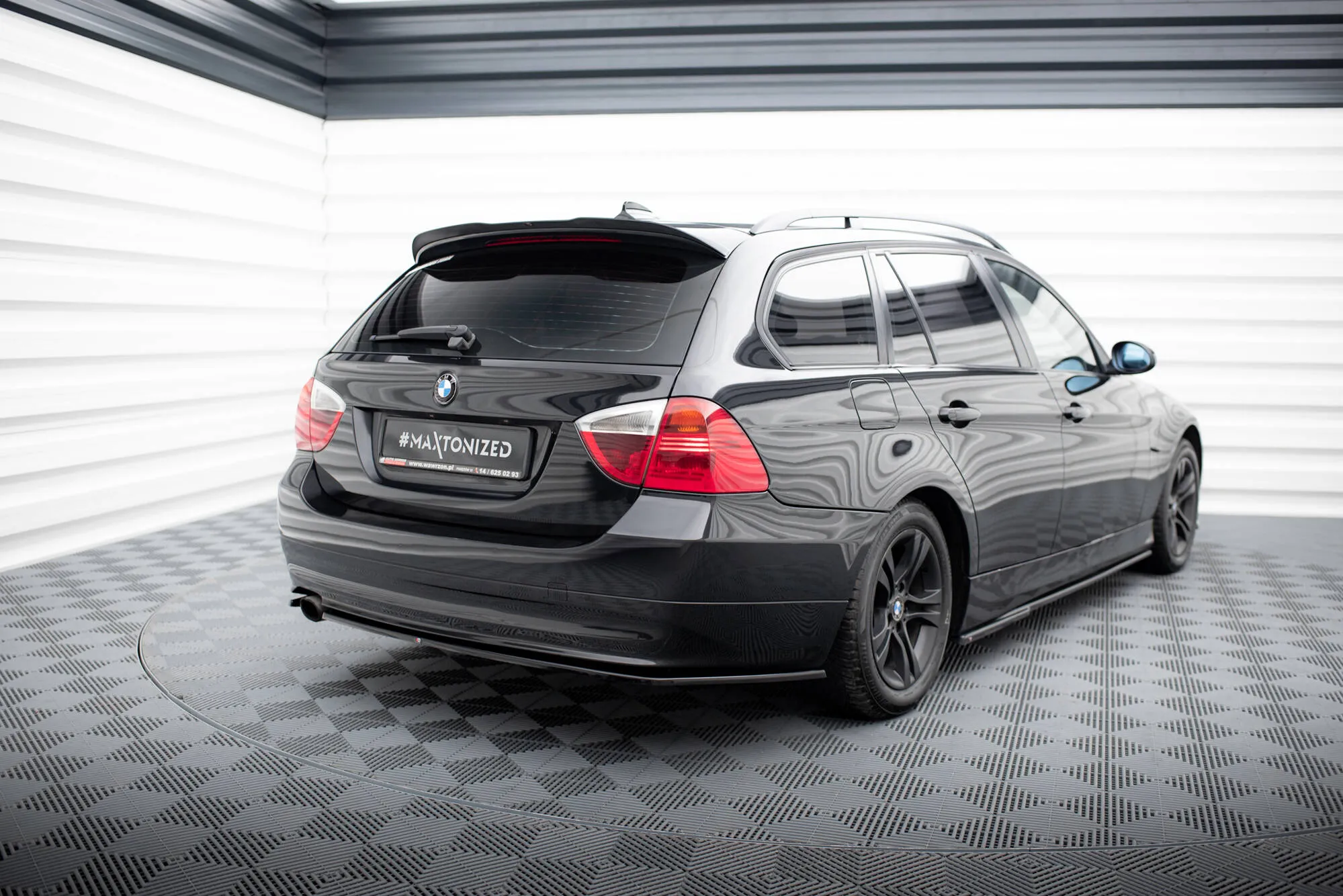 Sidesplitters bak V.2 BMW 3 (E90/E91) Facelift 2008 - 2011 | Glossy Black Edition – bilde 3