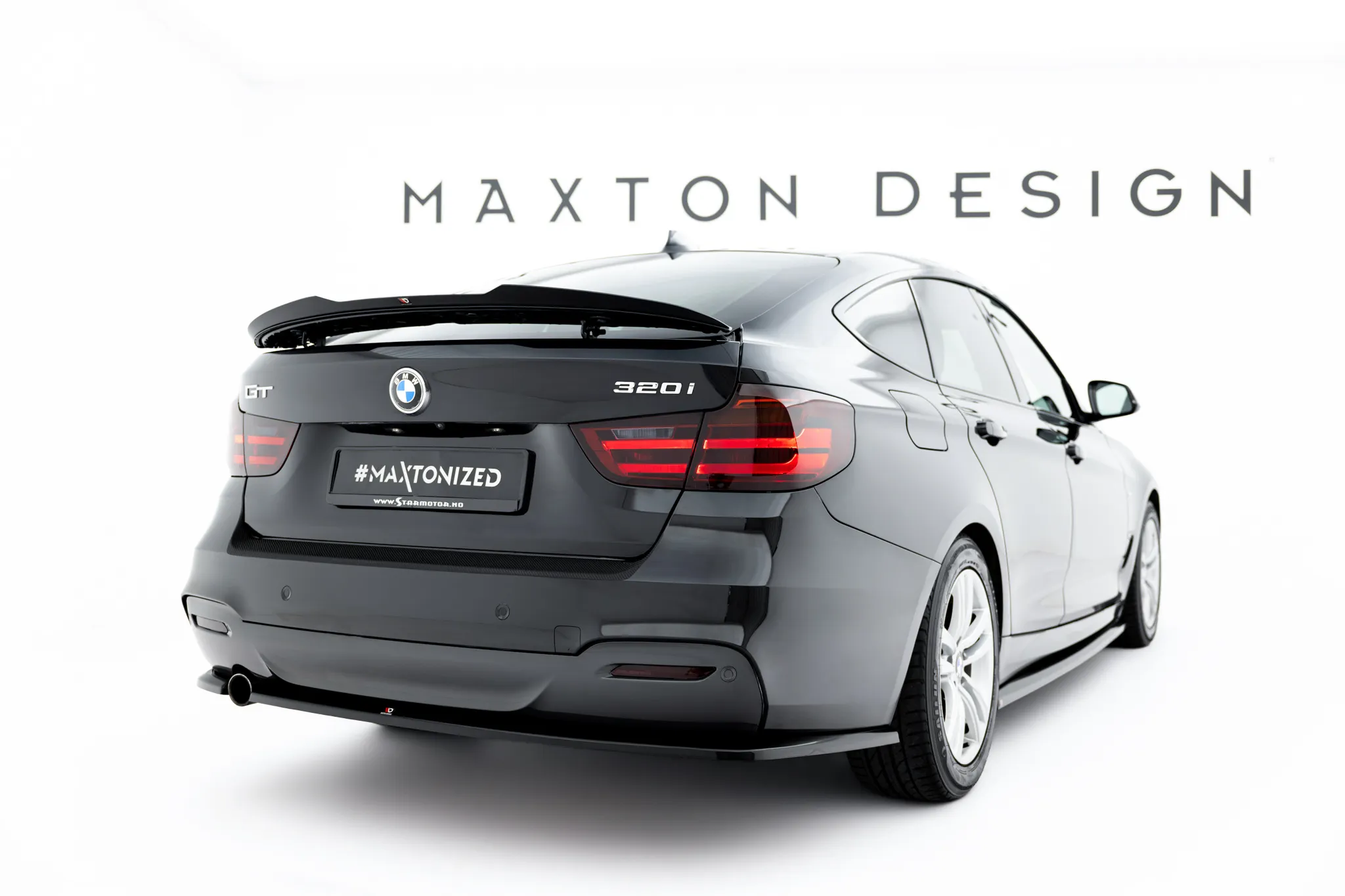 Sidesplitters bak V.2 BMW 3 GT (F34) M-Pakke 2013 - 2016 | Glossy Black Edition