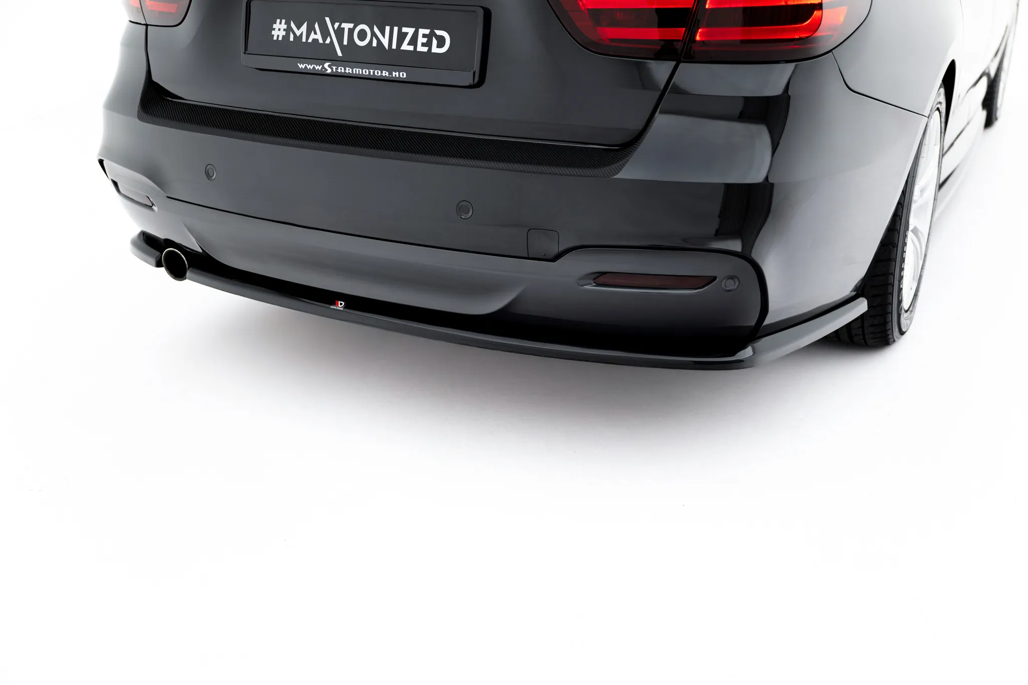 Sidesplitters bak V.2 BMW 3 GT (F34) M-Pakke 2013 - 2016 | Glossy Black Edition – bilde 2