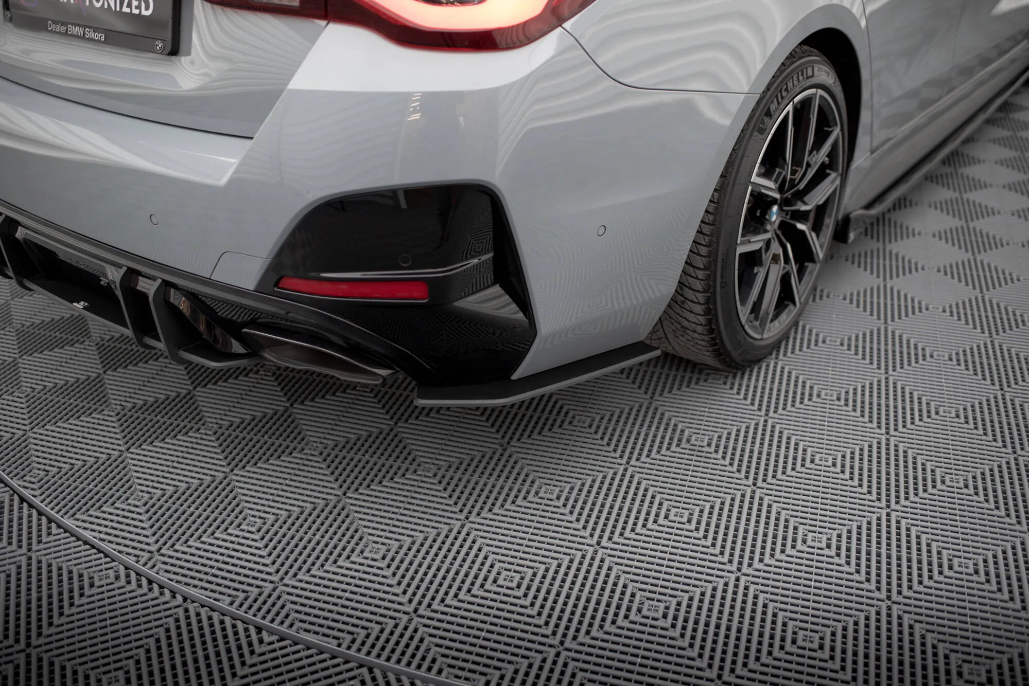Sidesplitters bak V.2 BMW 4 Gran Coupe M440i (G26) 2021 - > | Street Pro Black Edition