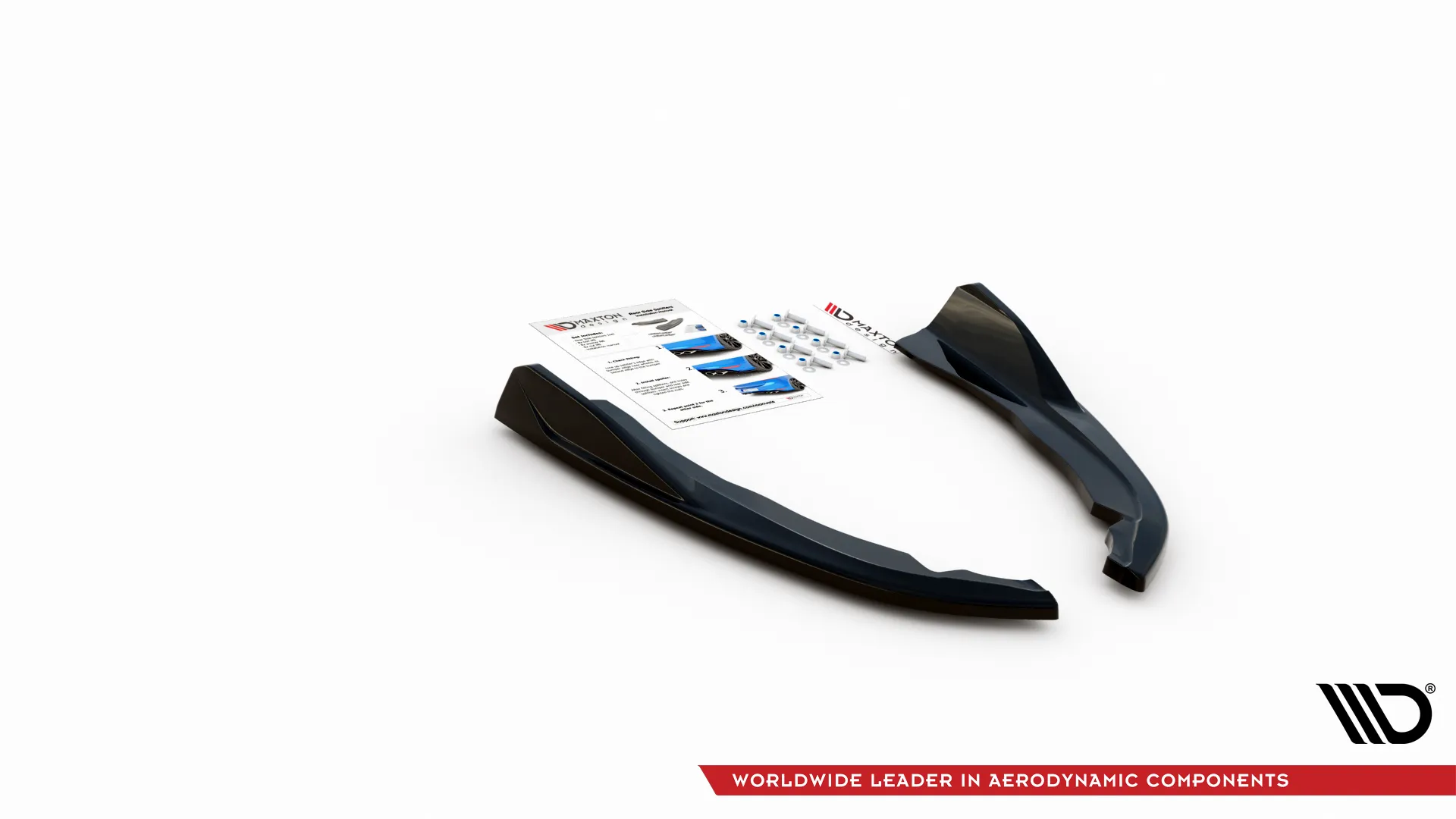 Sidesplitters bak V.2 BMW 4 M-Pack G22 2020-> | Glossy Black Edition – bilde 3