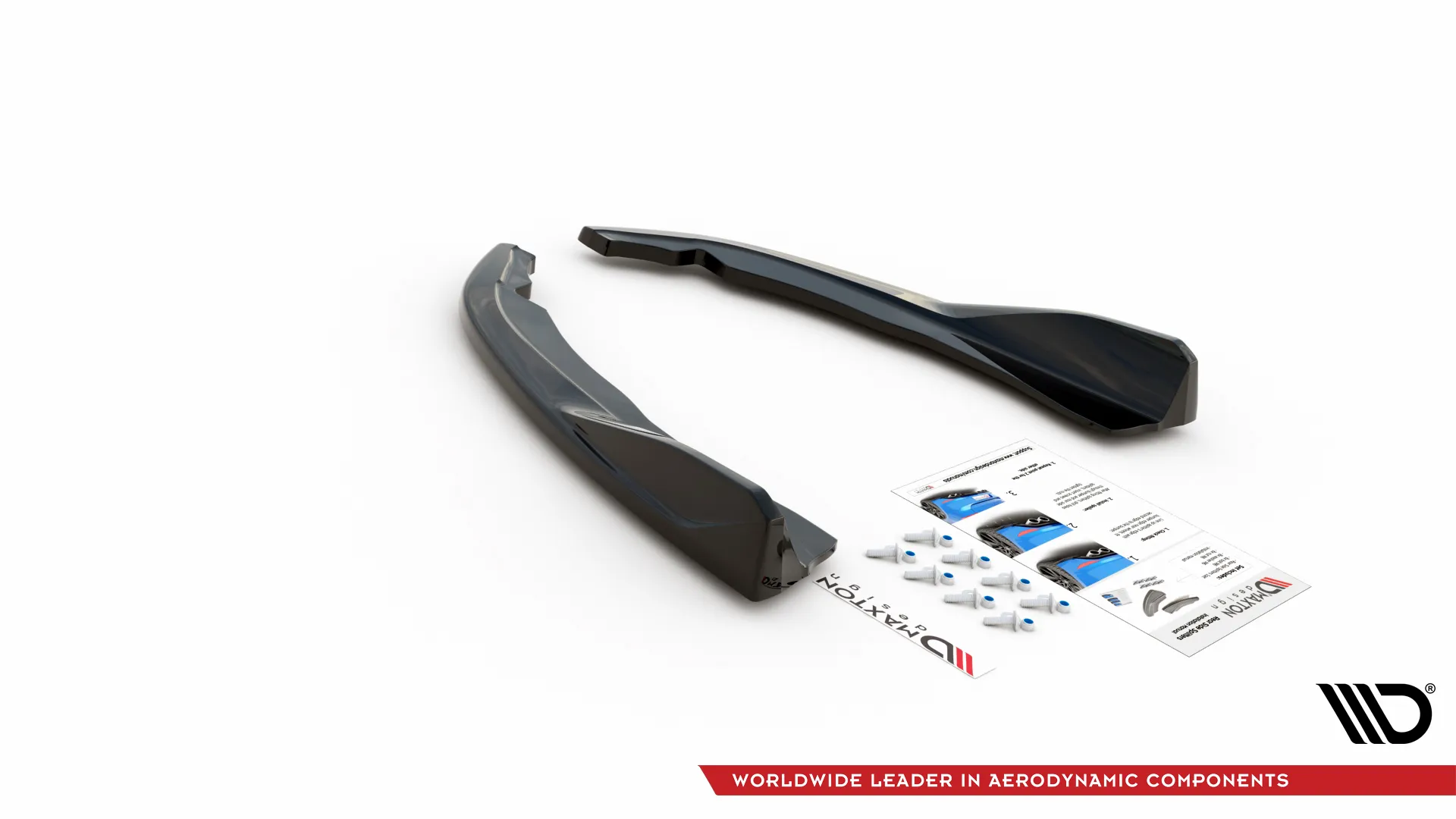 Sidesplitters bak V.2 BMW 4 M-Pack G22 2020-> | Glossy Black Edition – bilde 4