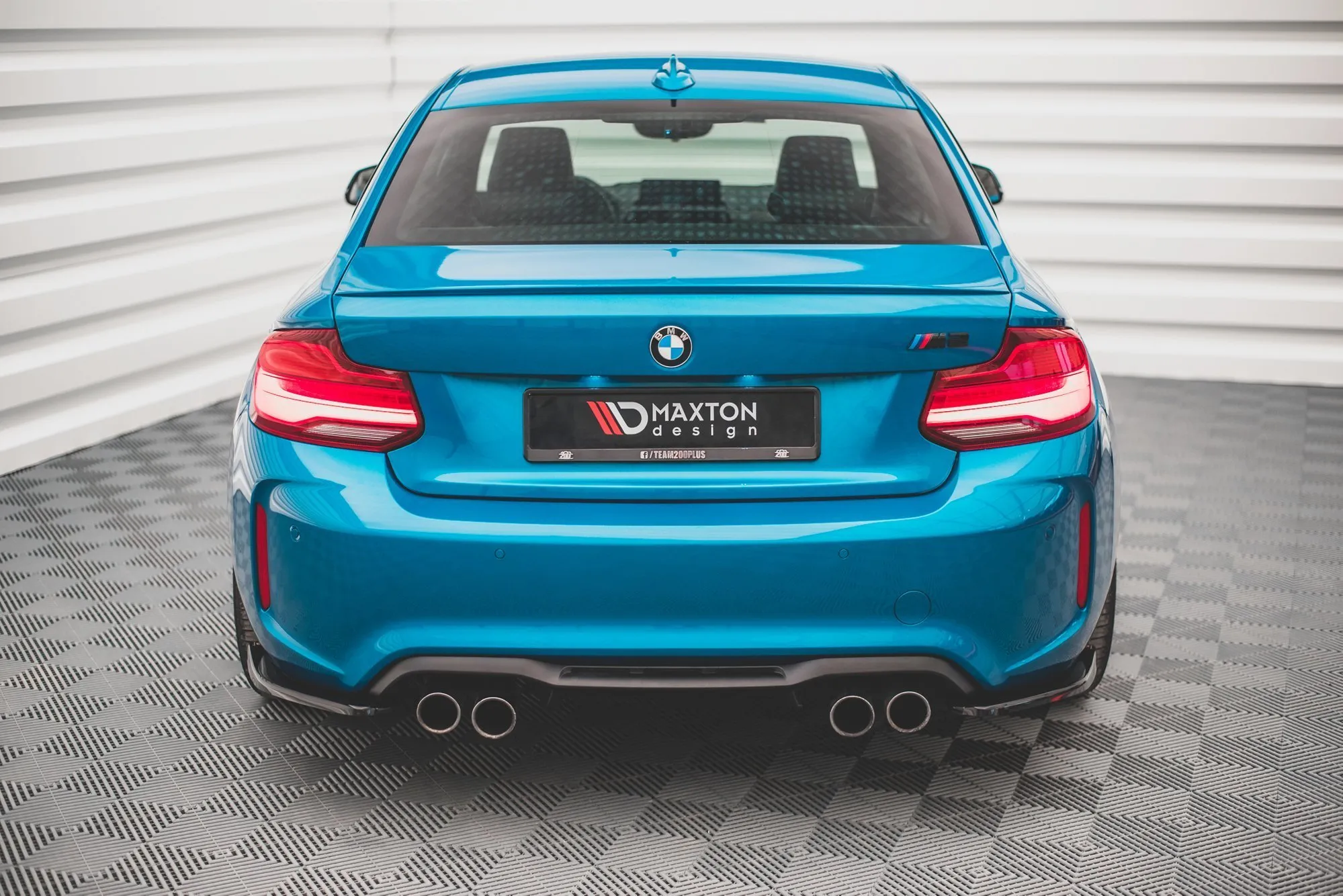Sidesplitters bak V.2 BMW M2 F87 2016 -> | Glossy Black Edition – bilde 2