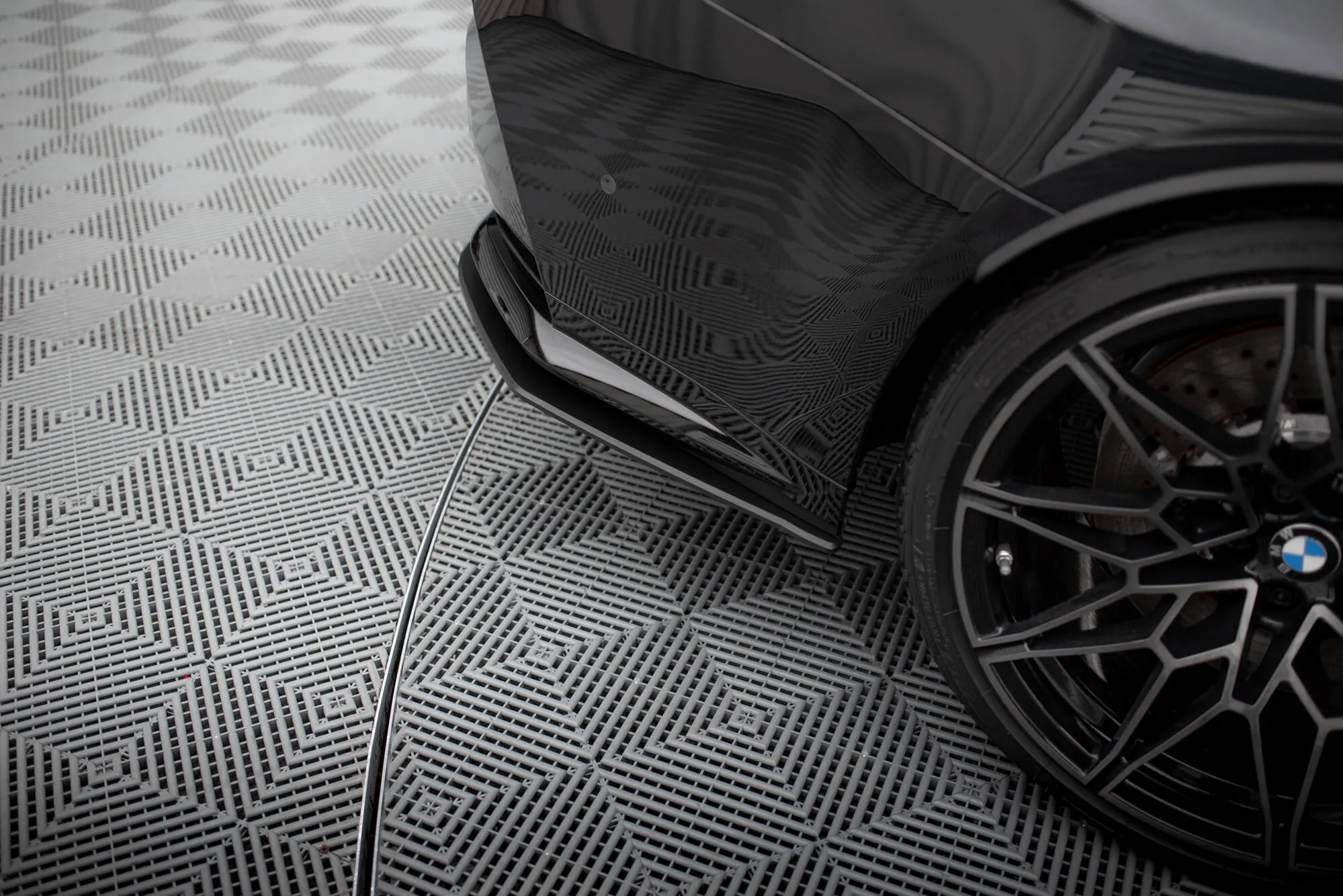 Sidesplitters bak V.2 BMW M3 (G80) 2020-> | Street Pro Black Edition – bilde 3
