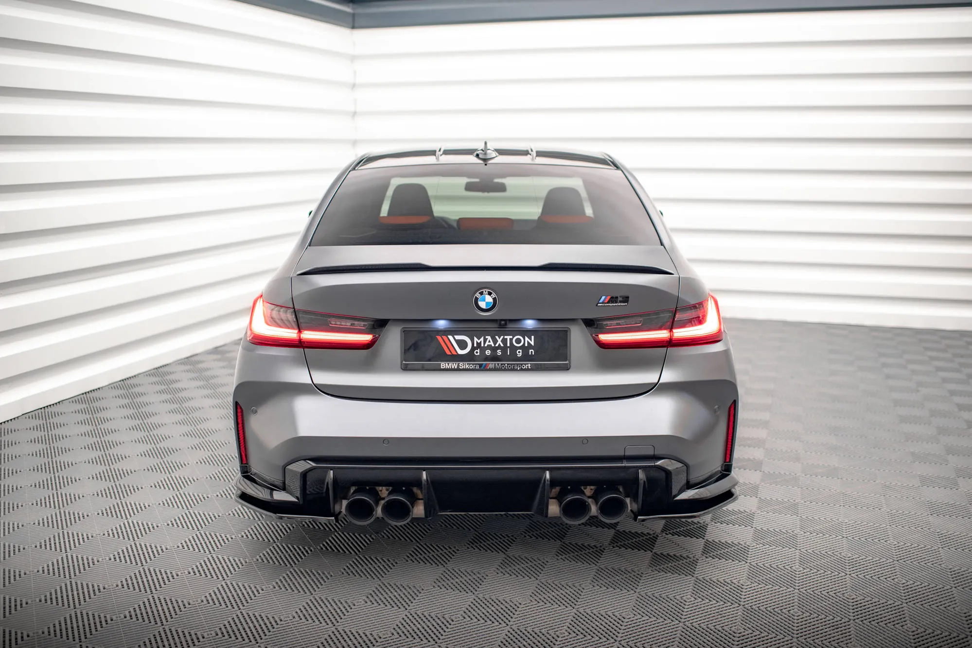 Sidesplitters bak V.2 BMW M3 G80 2021 -> | Glossy Black Edition