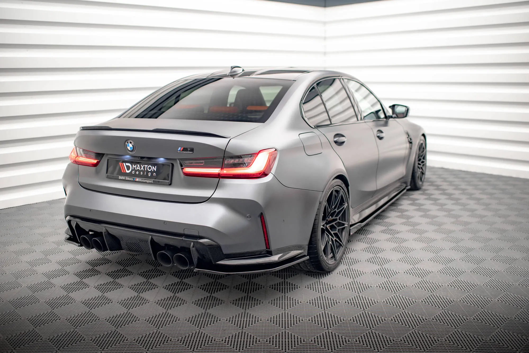 Sidesplitters bak V.2 BMW M3 G80 2021 -> | Glossy Black Edition – bilde 2