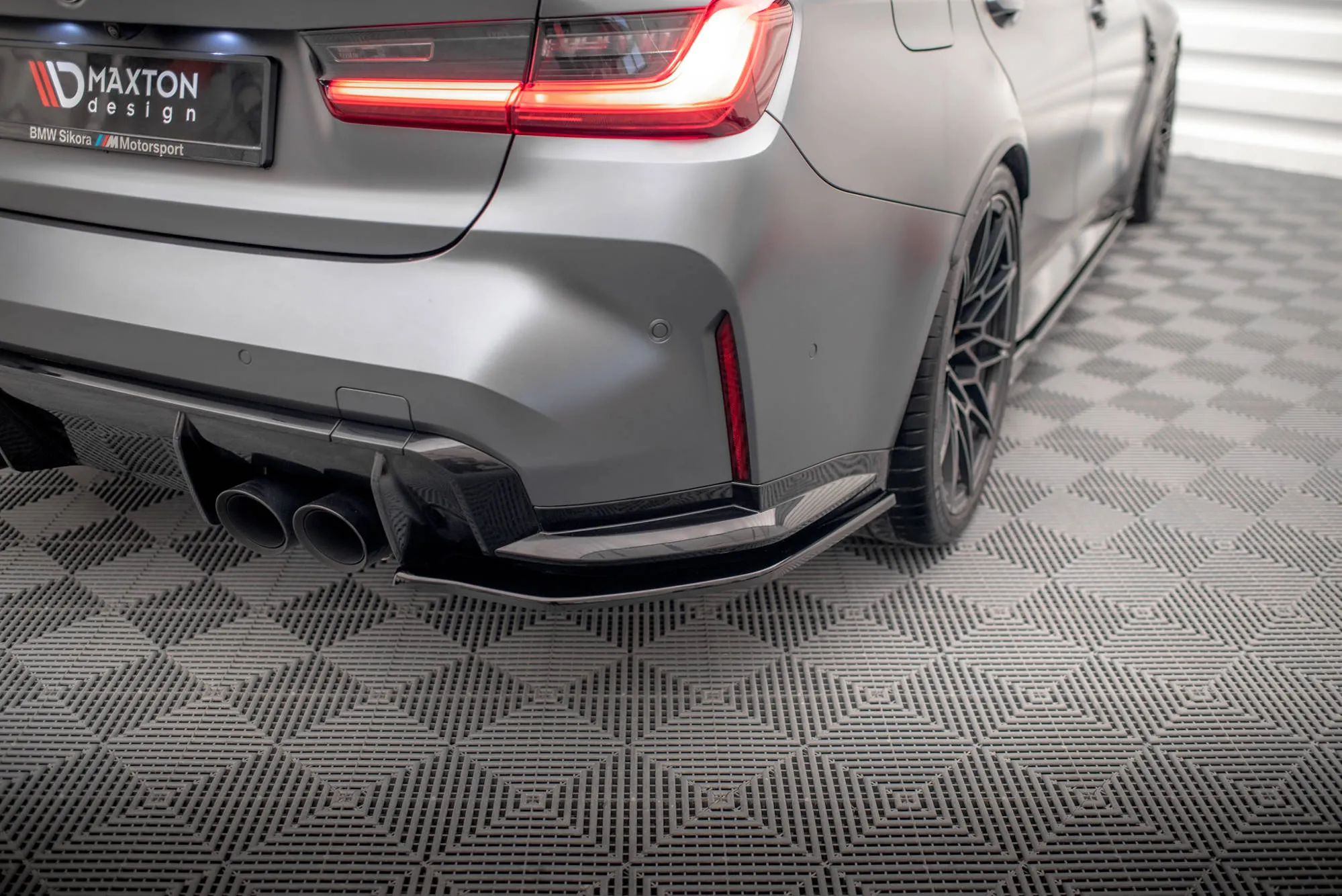 Sidesplitters bak V.2 BMW M3 G80 2021 -> | Glossy Black Edition – bilde 3