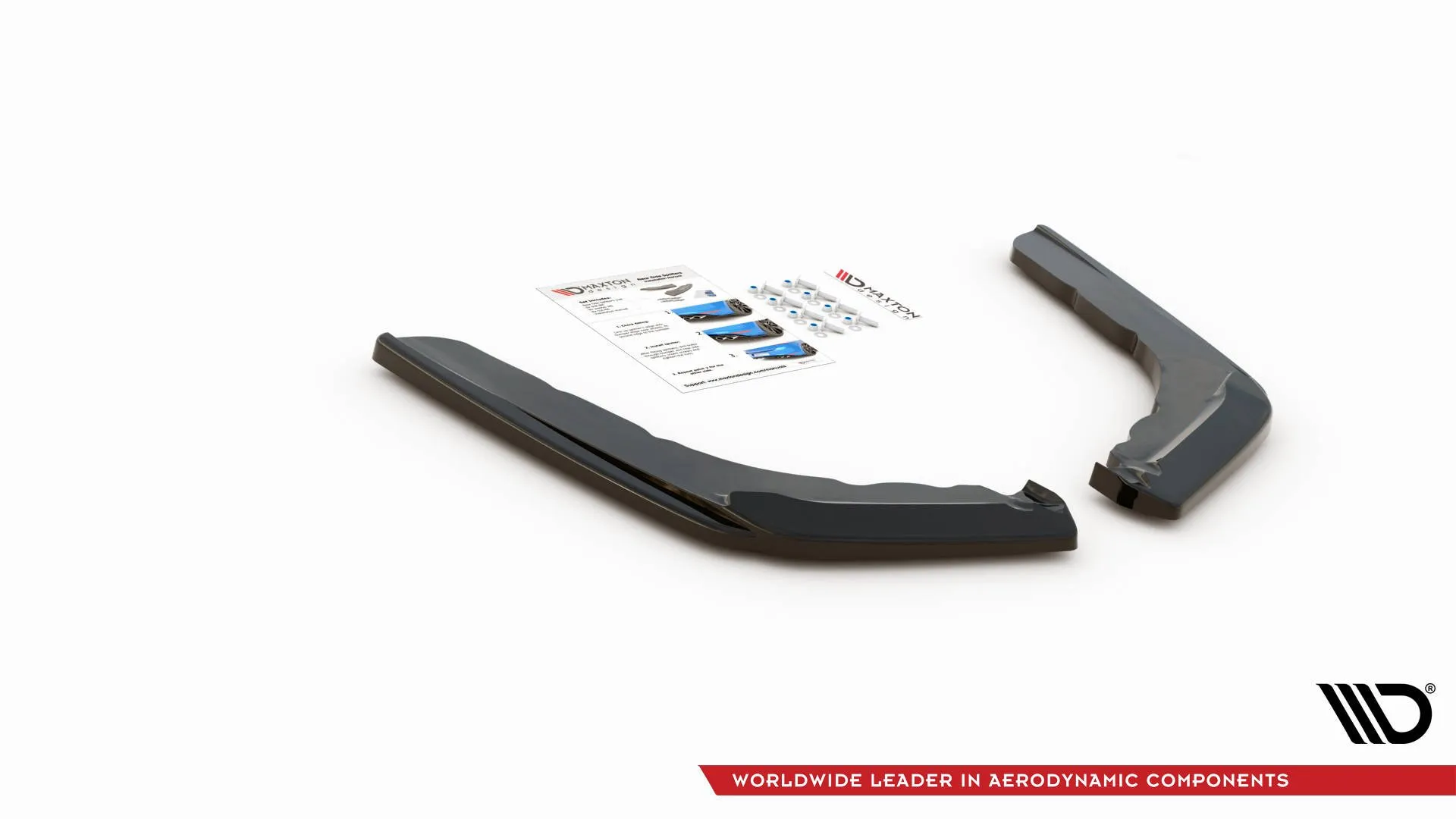 Sidesplitters bak V.2 BMW M4 (F82 / F83) 2014 - 2021 | Glossy Black Edition – bilde 3