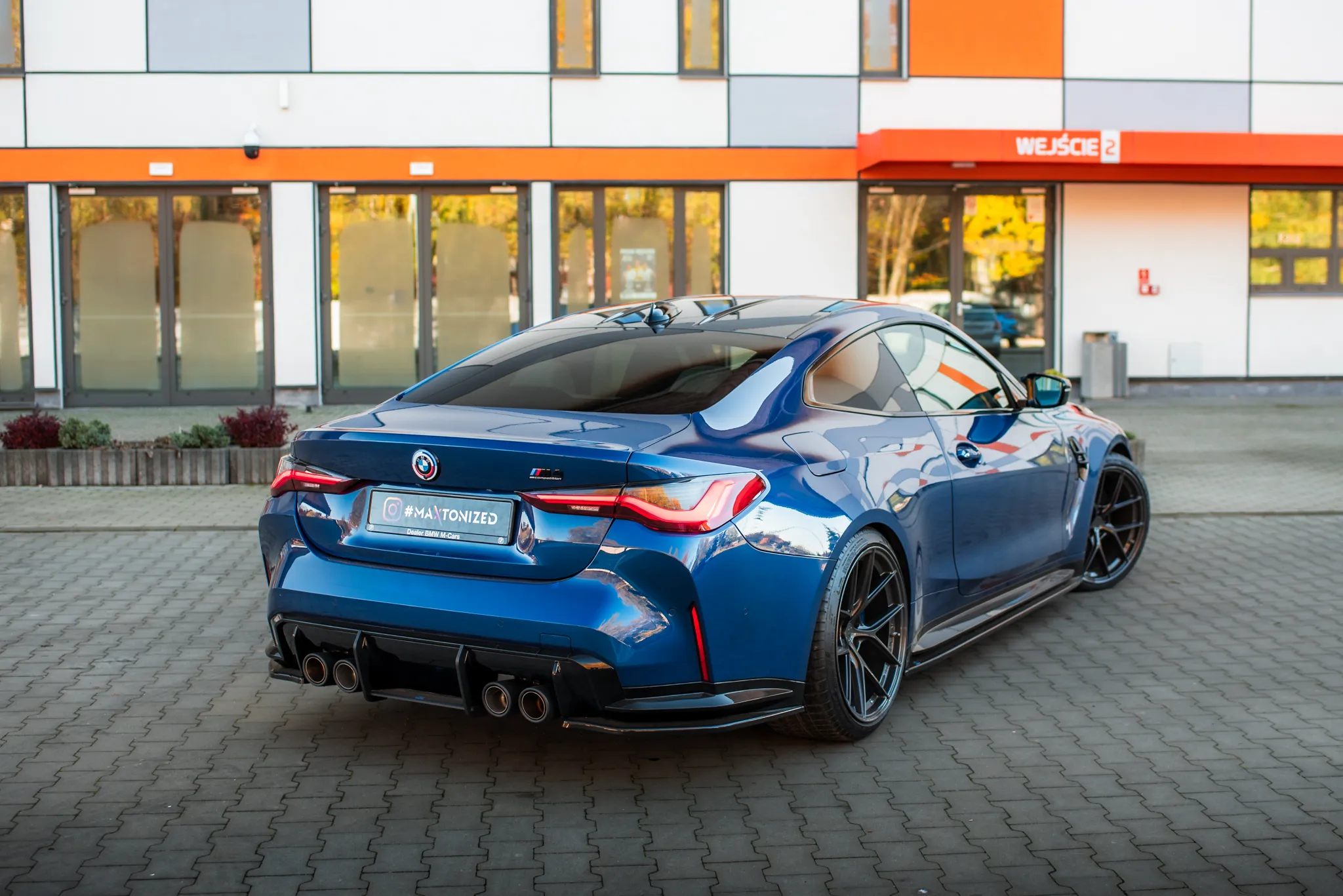Sidesplitters bak V.2 BMW M4 G82 2021-> | Glossy Black Edition – bilde 2