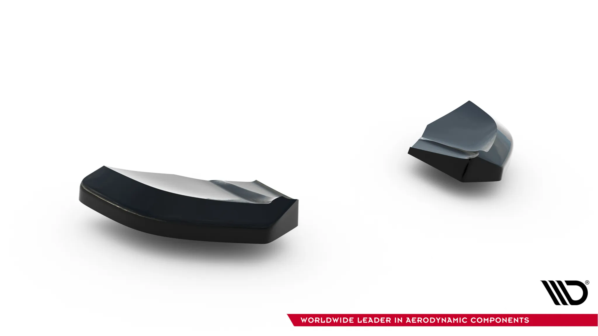 Sidesplitters bak V.2 Fiat 500 Abarth MK1 2008- 2012 | Glossy Black Edition – bilde 4