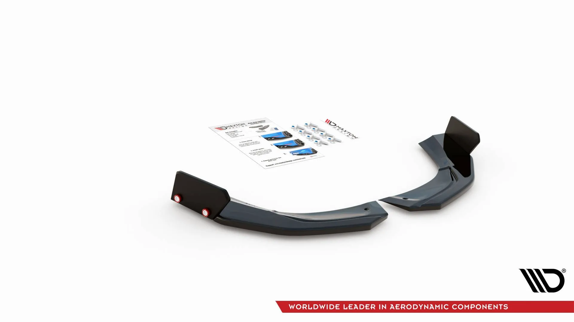 Sidesplitters bak V.2 + Flopper Mercedes-AMG A 45 S Aero Pack W177 2019 -> | Glossy Black Edition – bilde 3
