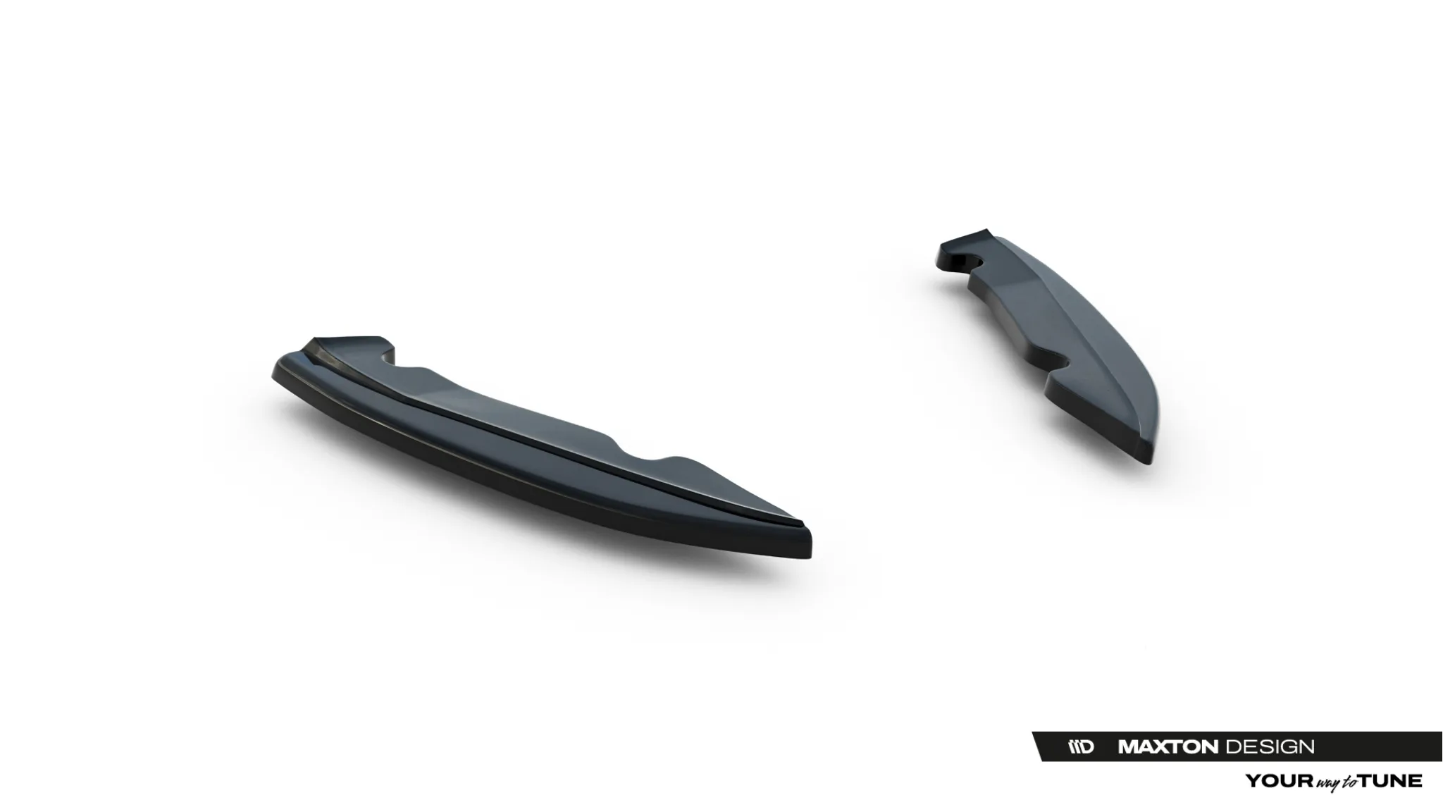Sidesplitters bak V.2 lepper Tesla Model 3 2017 - 2023 | Glossy Black Edition – bilde 6