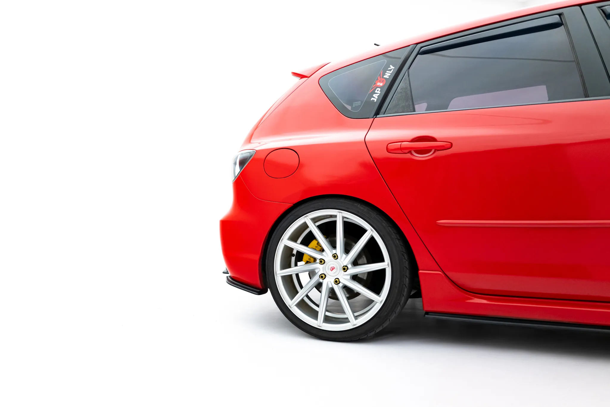 Sidesplitters bak V.2 Mazda 3 MPS I 2006-2009 | Street Pro Black Edition – bilde 3