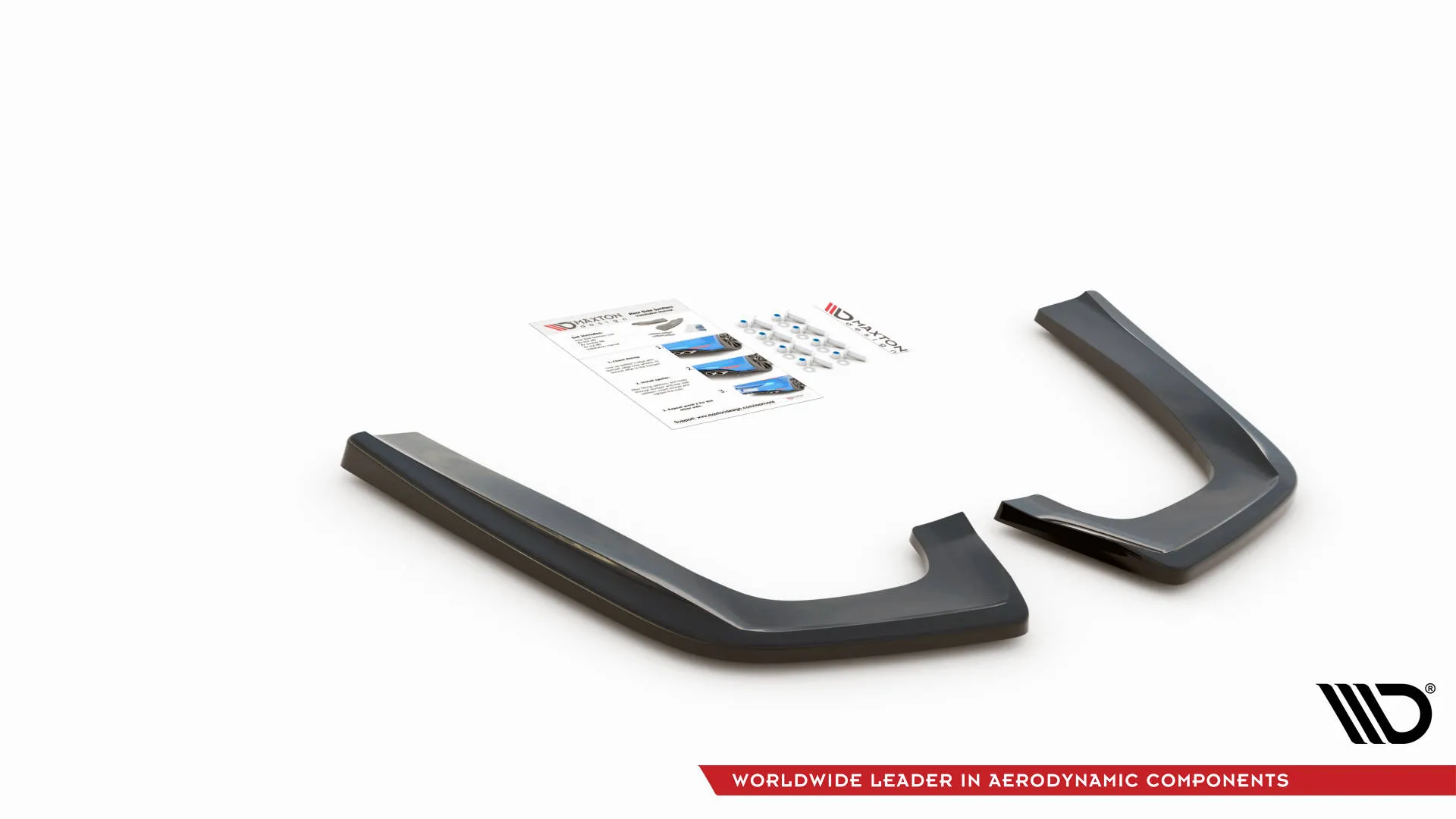 Sidesplitters bak V.2 Mercedes-Benz Gle Coupe I 63 AMG (C292) 2015-2019 | Glossy Black Edition