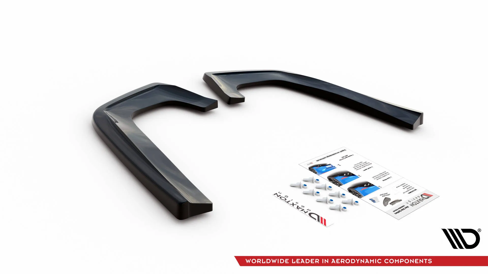 Sidesplitters bak V.2 Mercedes-Benz Gle Coupe I 63 AMG (C292) 2015-2019 | Glossy Black Edition – bilde 2