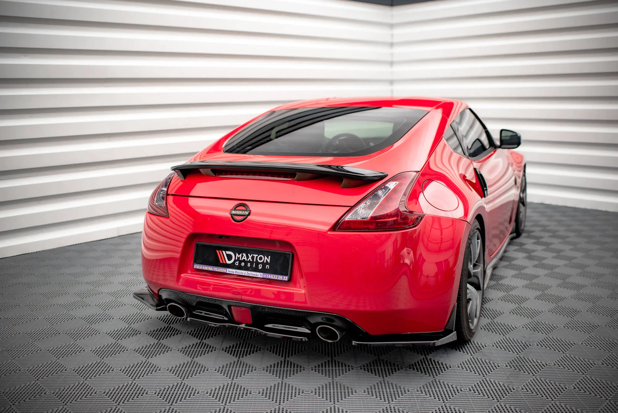 Sidesplitters bak V.2 Nissan 370Z Facelift 2012-2020 | Glossy Black Edition – bilde 2