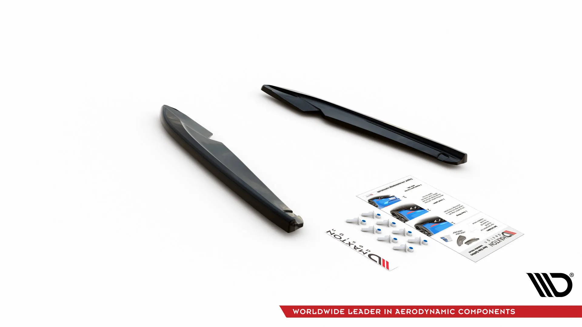 Sidesplitters bak V.2 Seat Leon FR Sportstourer MK3 2012-2016 | Glossy Black Edition – bilde 4