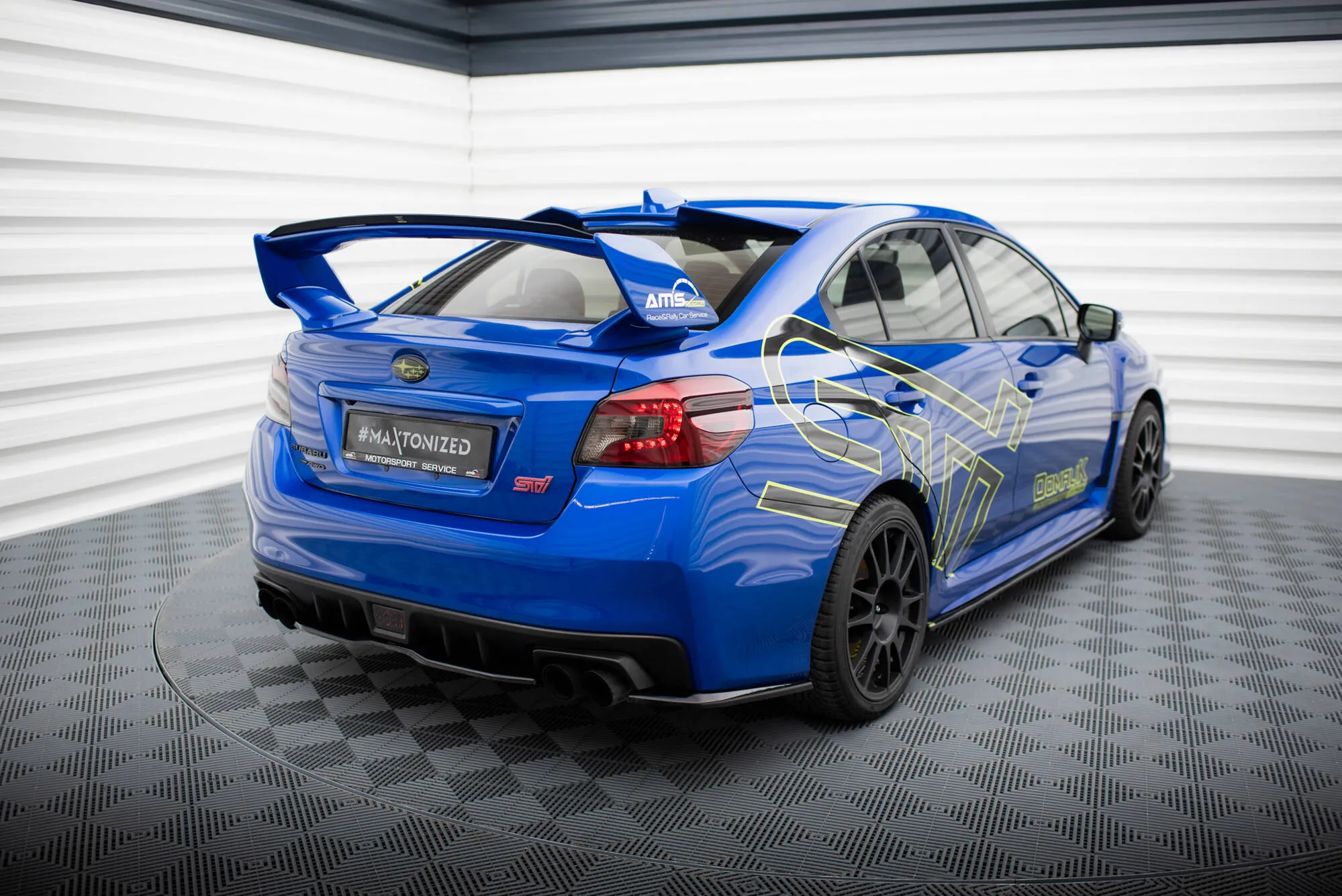 Sidesplitters bak V.2 Subaru WRX STI I Facelift 2017 - 2021 | Glossy Black Edition – bilde 2