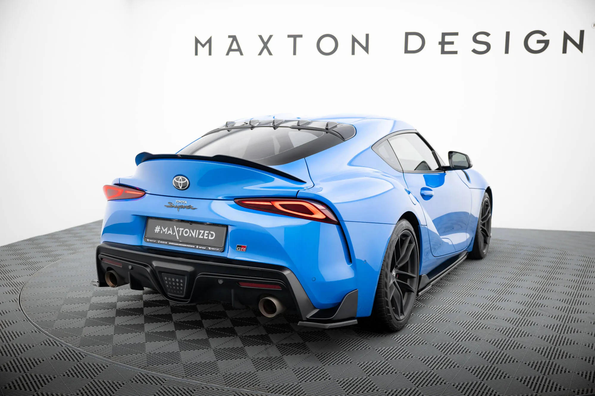 Sidesplitters bak V.2 Toyota Supra (Mk5) 2019-> | Glossy Black Edition – bilde 5