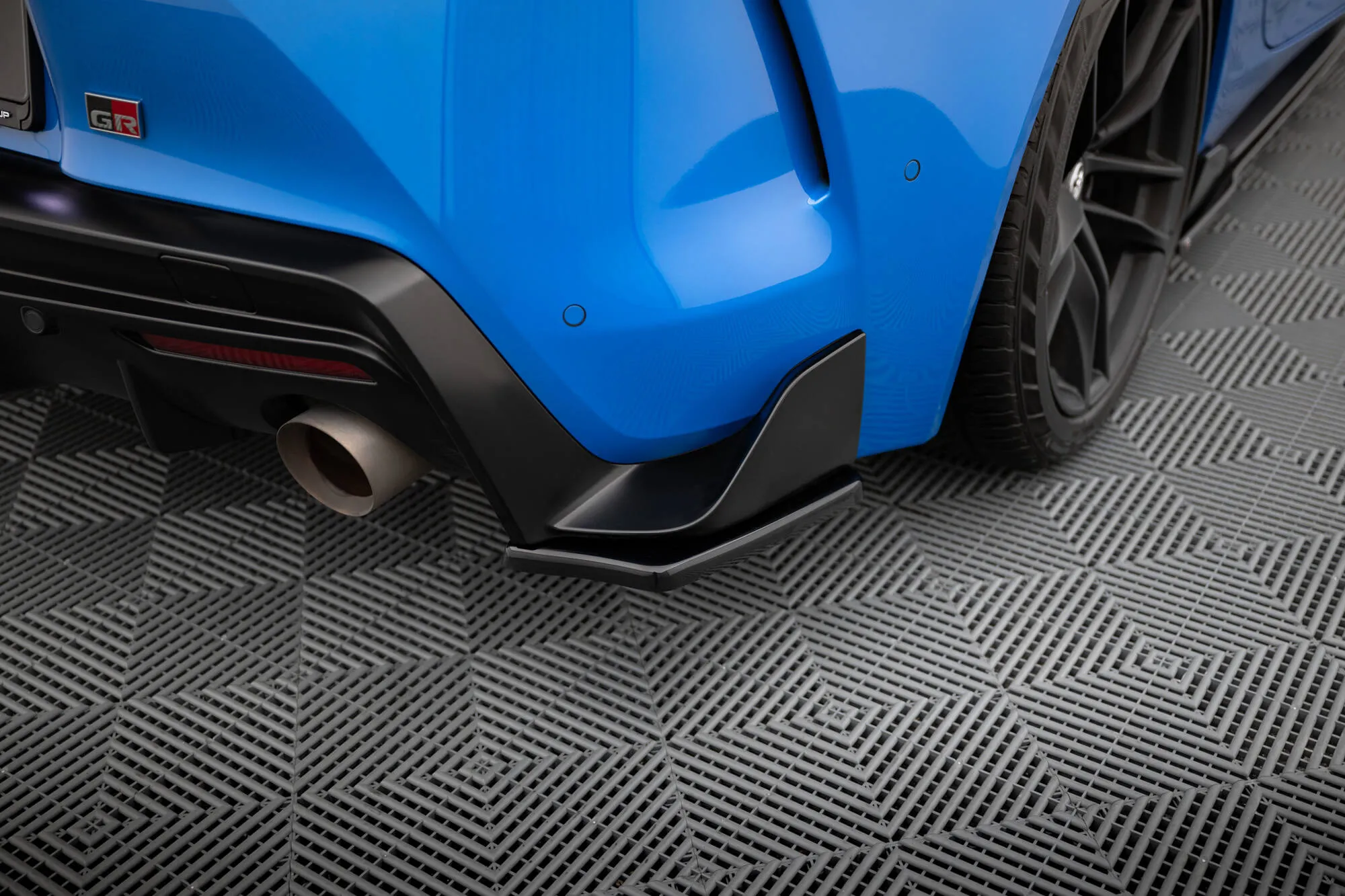 Sidesplitters bak V.2 Toyota Supra (Mk5) 2019-> | Glossy Black Edition – bilde 6