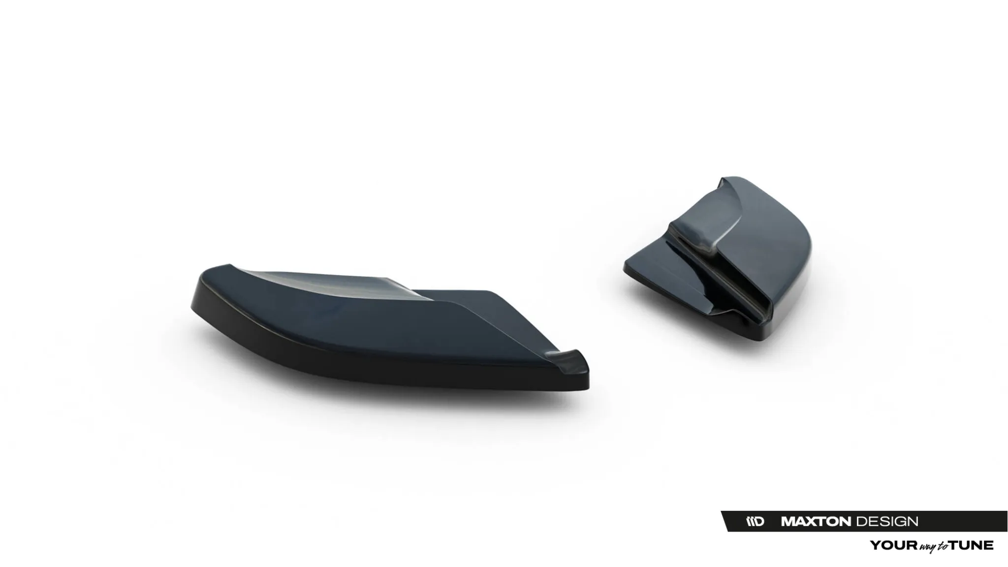 Sidesplitters bak V.2 Volkswagen Scirocco (Mk3) 2008-2014 | Glossy Black Edition – bilde 3
