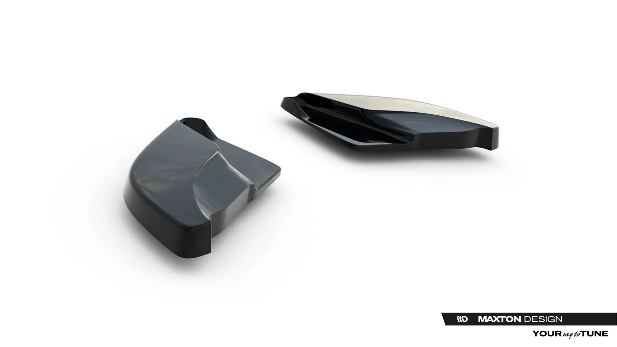 Sidesplitters bak V.2 Volkswagen Scirocco (Mk3) 2008-2014 | Glossy Black Edition – bilde 4