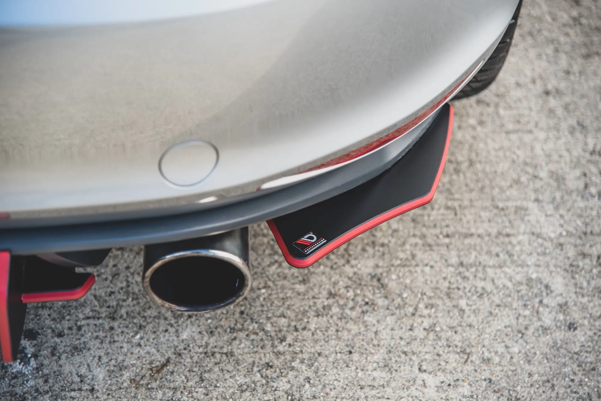 Sidesplitters bak V.2 VW Golf 7 GTI 2013 - 2017 | Street Pro Black Edition – bilde 10