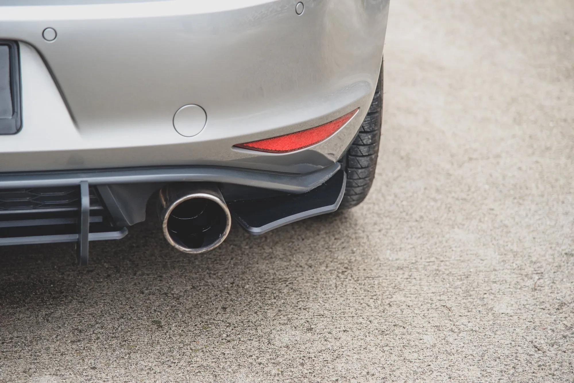 Sidesplitters bak V.2 VW Golf 7 GTI 2013 - 2017 | Street Pro Black Edition – bilde 5