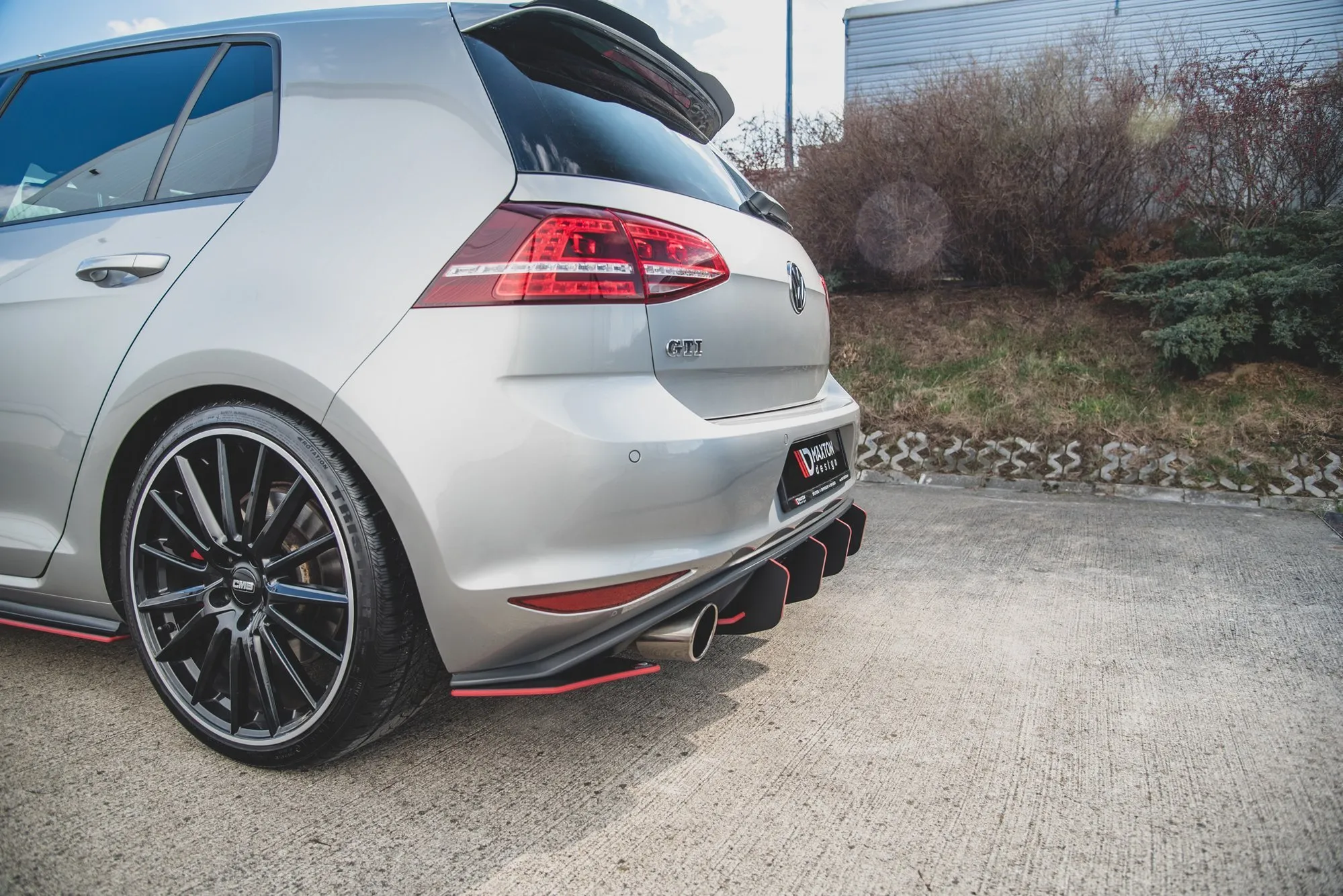 Sidesplitters bak V.2 VW Golf 7 GTI 2013 - 2017 | Street Pro Black Edition – bilde 7