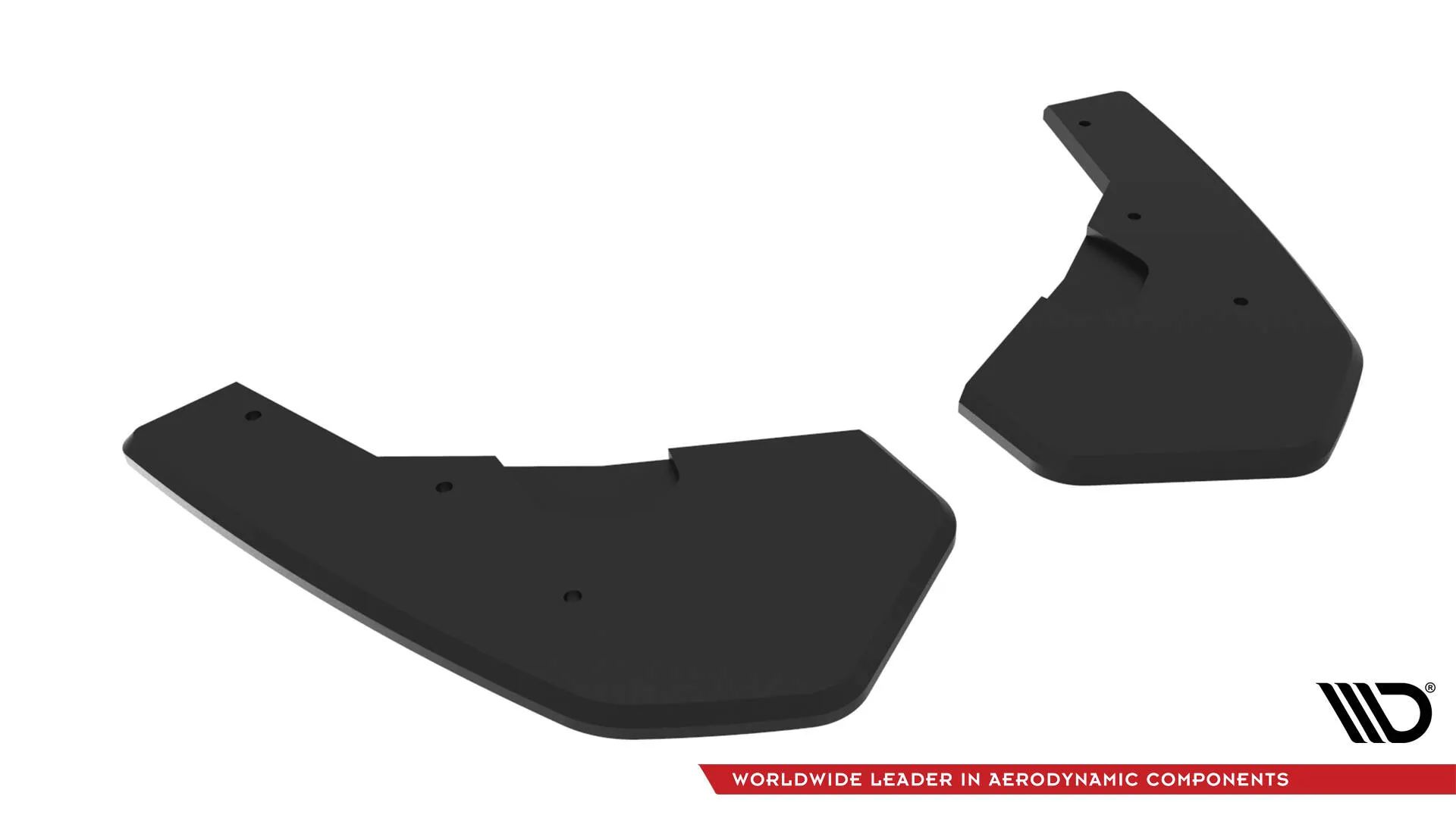 Sidesplitters bak V.2 VW Golf 8 GTI / GTI Clubsport / R-line 2020-> | Street Pro Black Edition – bilde 4