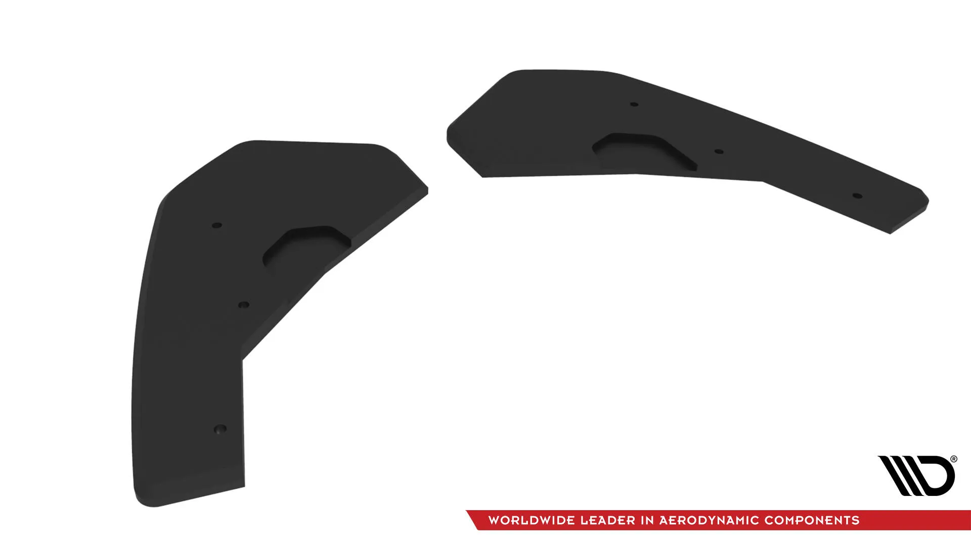 Sidesplitters bak V.2 VW Golf 8 GTI / GTI Clubsport / R-line 2020-> | Street Pro Black Edition – bilde 5