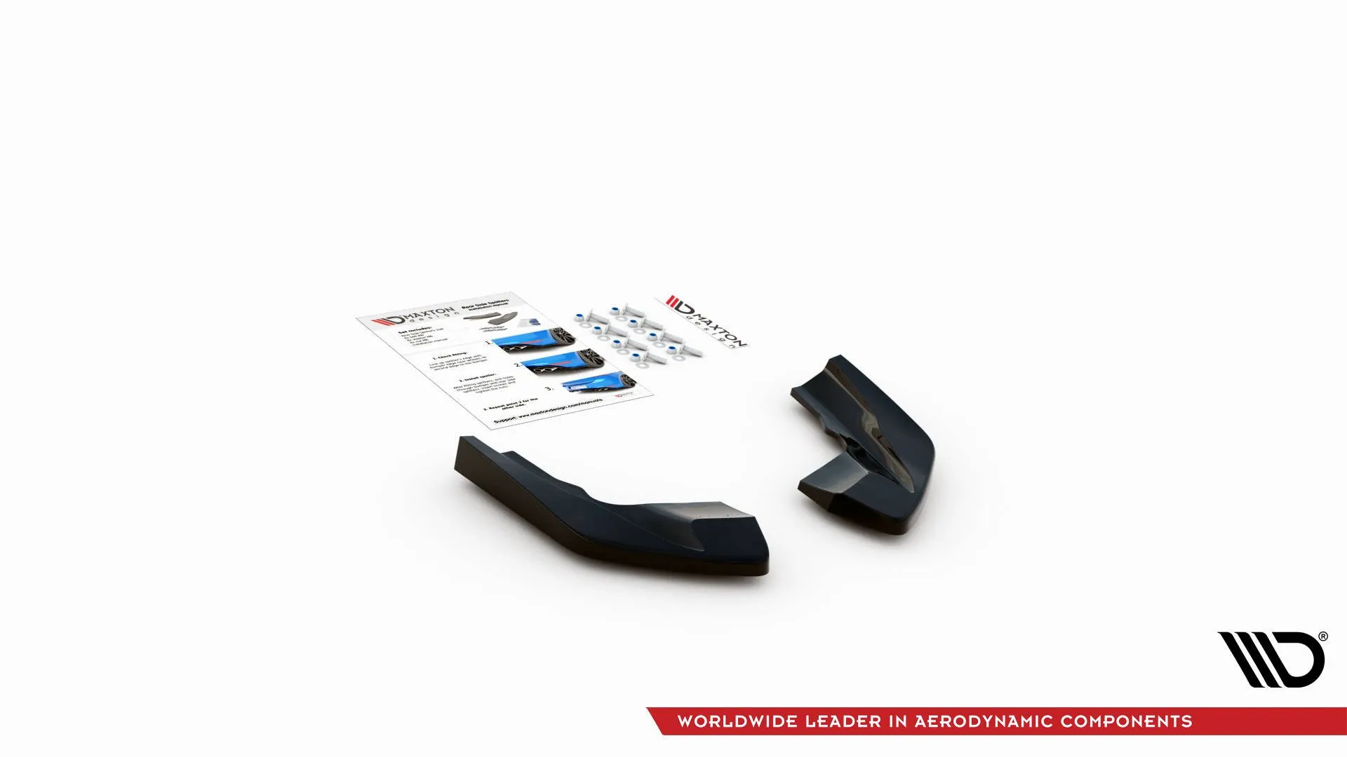 Sidesplitters bak V.2 VW Golf R Mk8 2020 - > | Glossy Black Edition – bilde 7