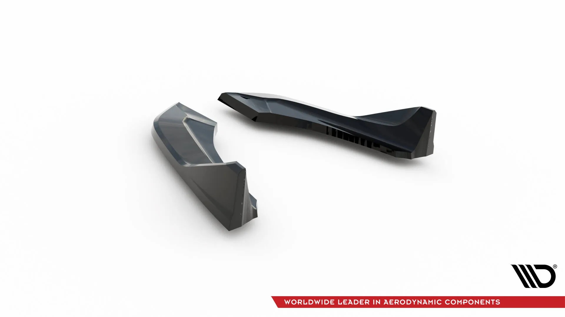 Sidesplitters bak V.3 BMW 1 (F20 / F21) M Power LCI 2015 - 2019 (v2) | Glossy Black Edition – bilde 5