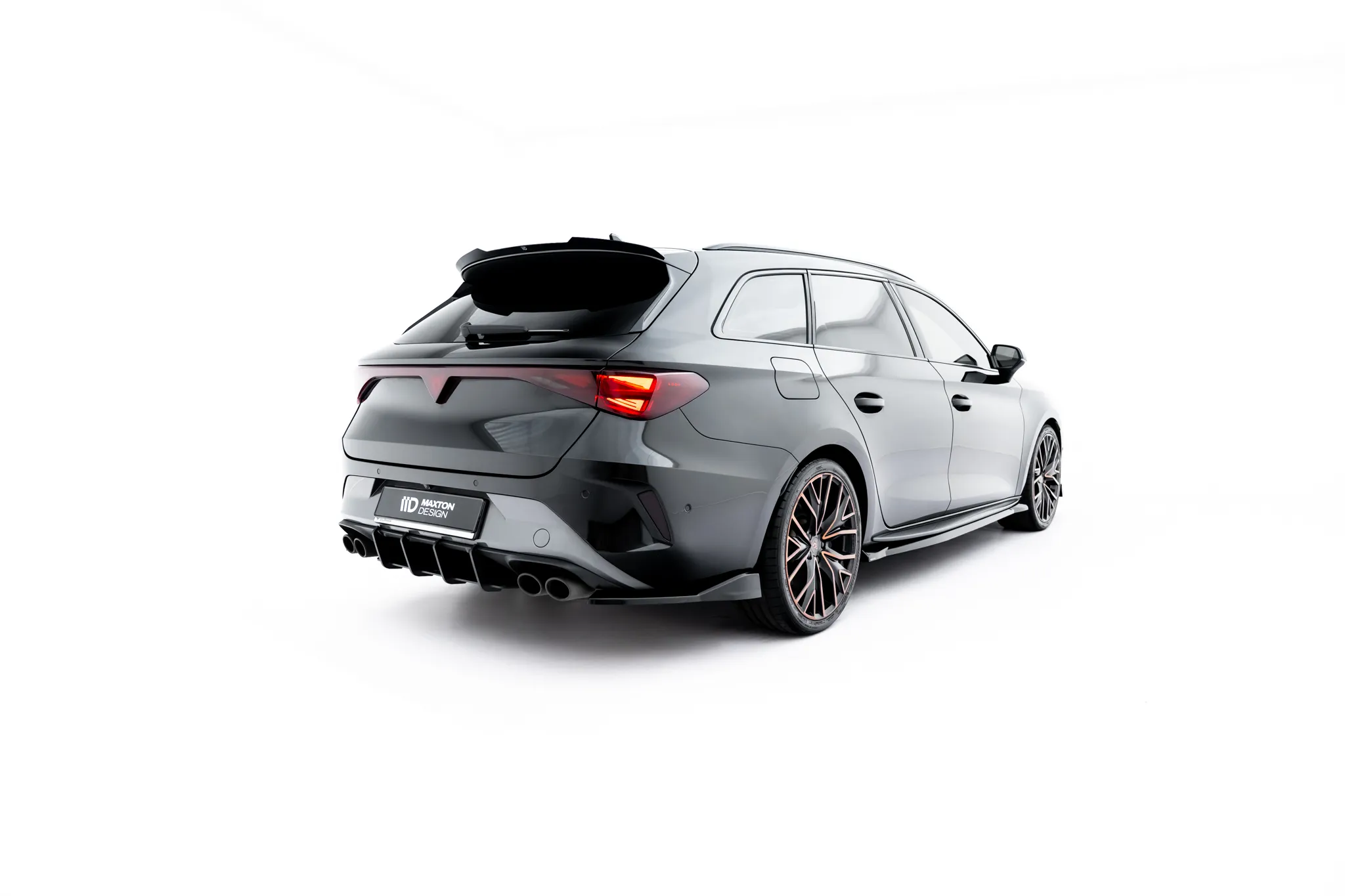 Sidesplitters bak V.3 Cupra Leon 2020-2026 | Glossy Black Edition – bilde 3