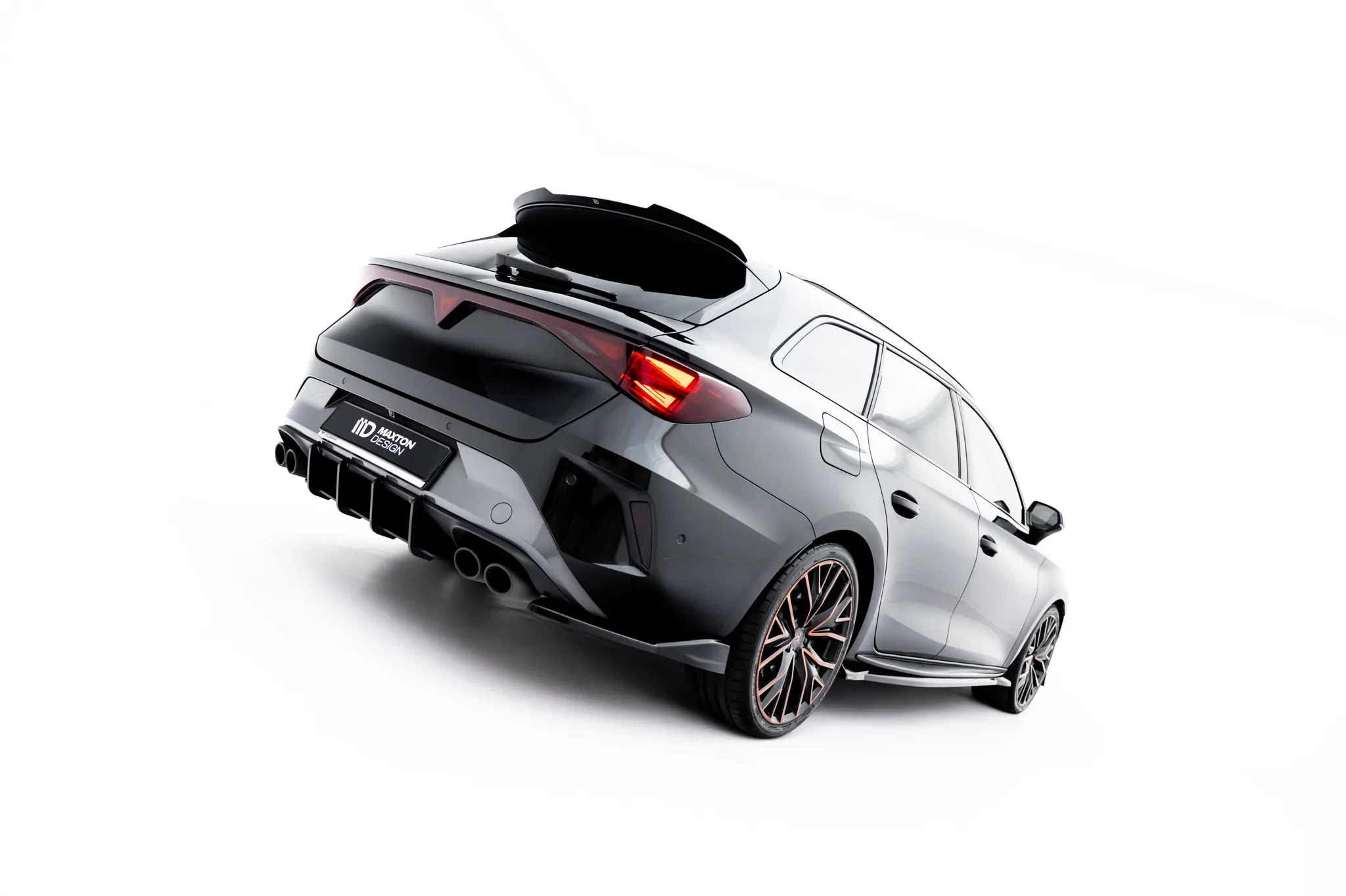Sidesplitters bak V.3 Cupra Leon 2020-2026 | Glossy Black Edition – bilde 4