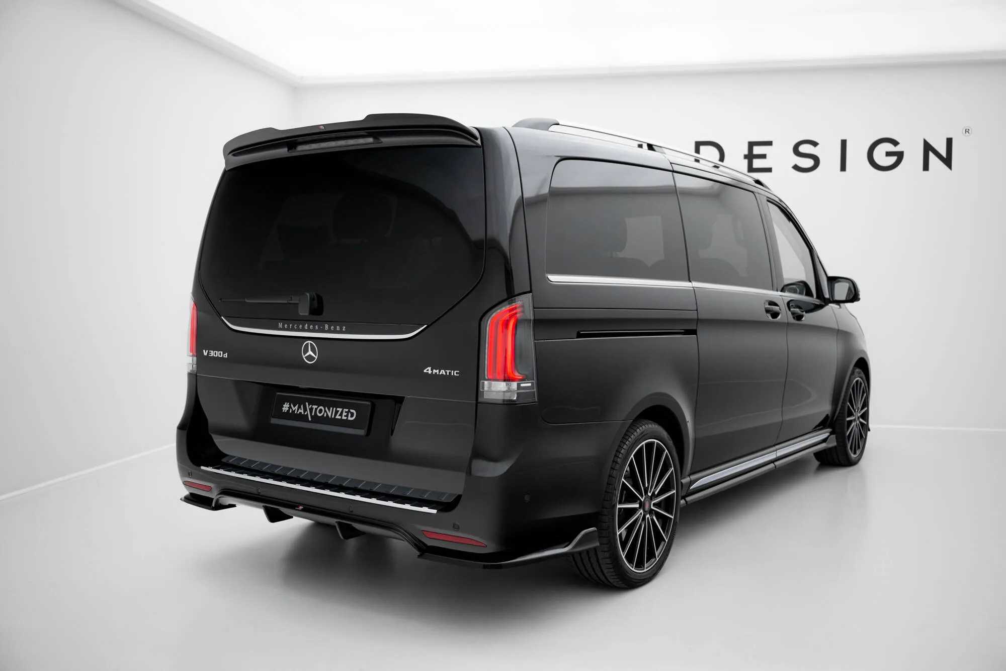 Sidesplitters bak V.3 Mercedes-Benz V AMG (W447) Facelift II 2023 -> | Glossy Black Edition – bilde 3