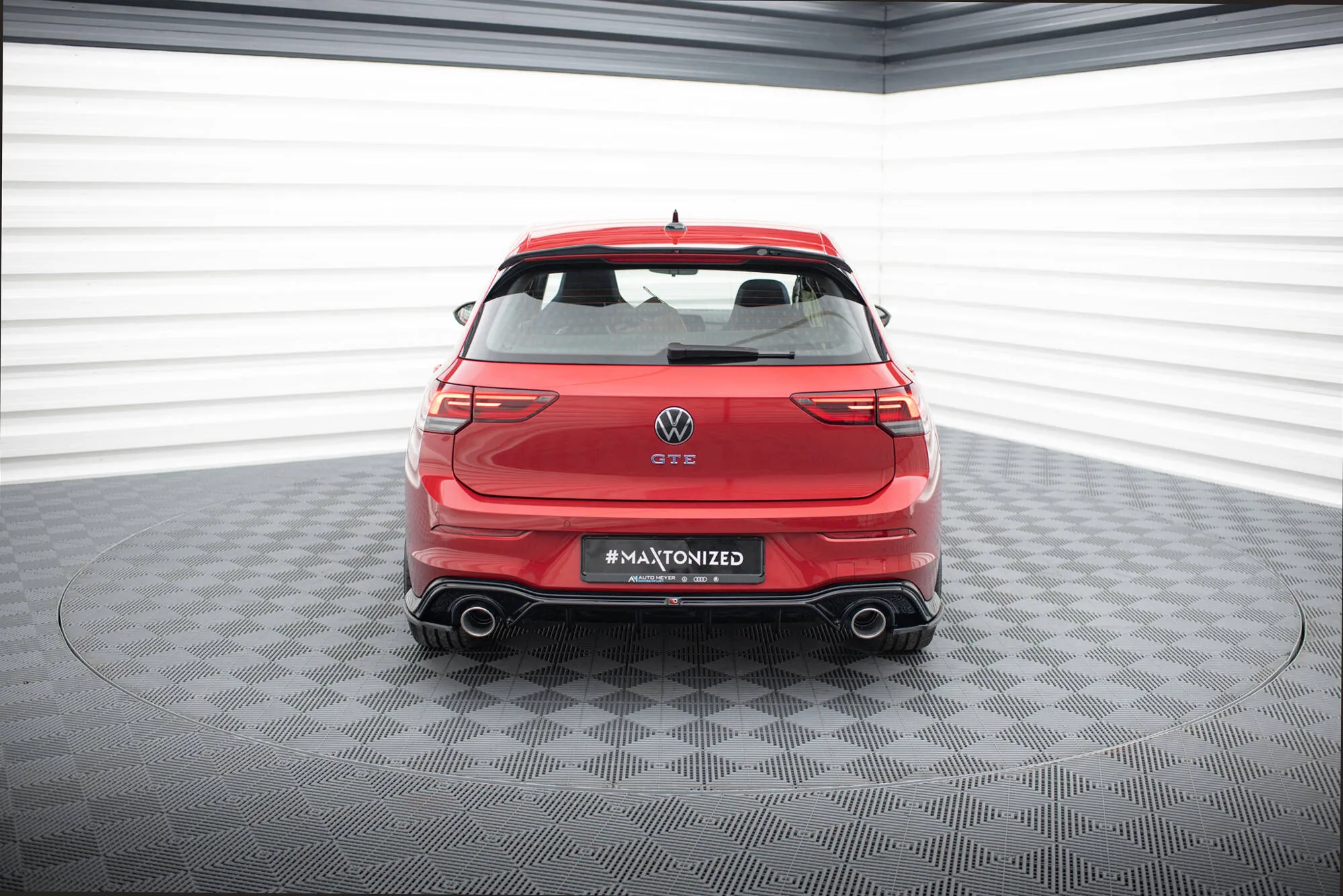 Sidesplitters bak V.3 VW Golf 8 GTI / GTE 2019 -> | Glossy Black Edition – bilde 4