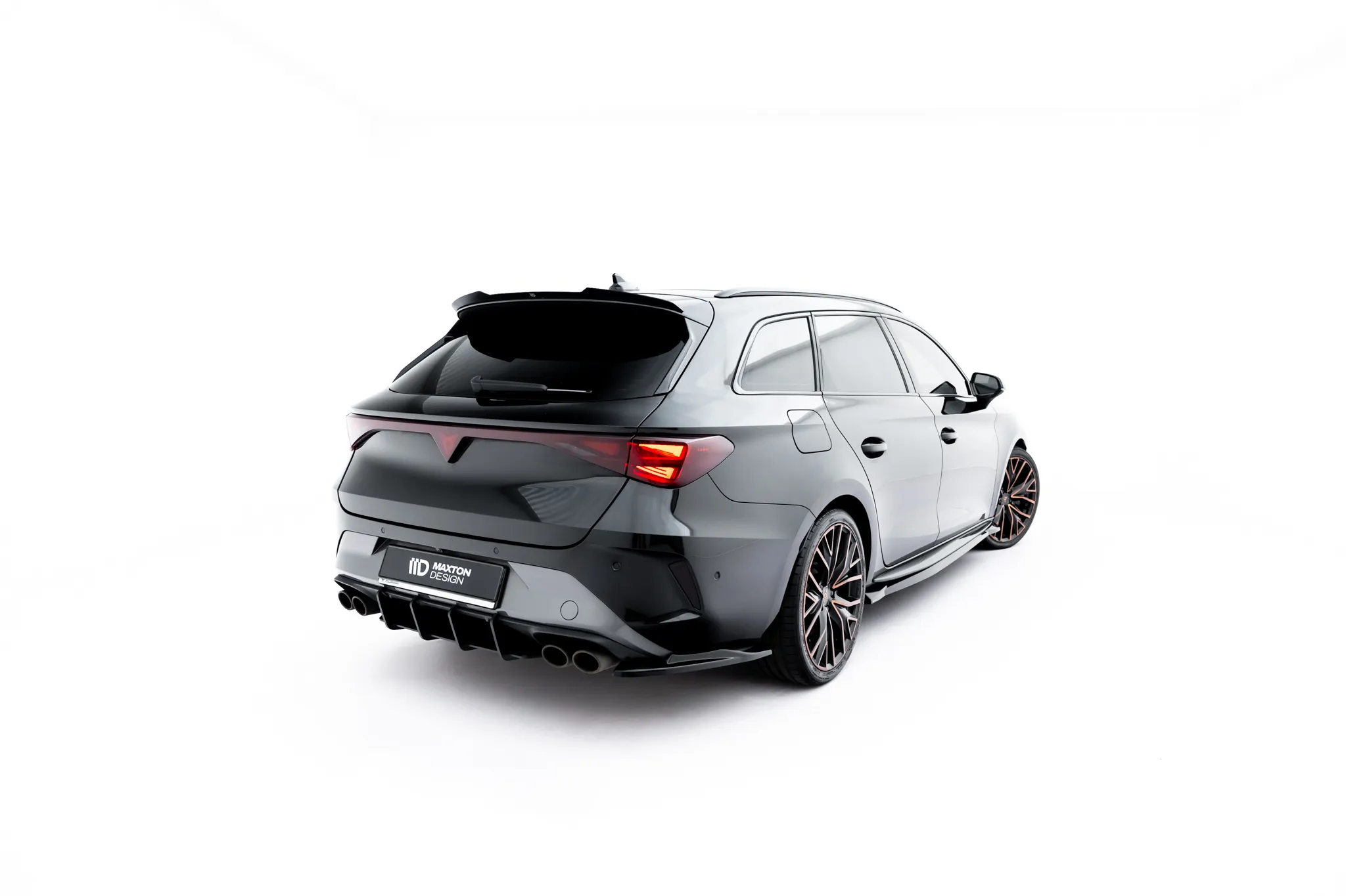 Sidesplitters bak V.4 Cupra Leon 2020-2026 | Glossy Black Edition – bilde 3