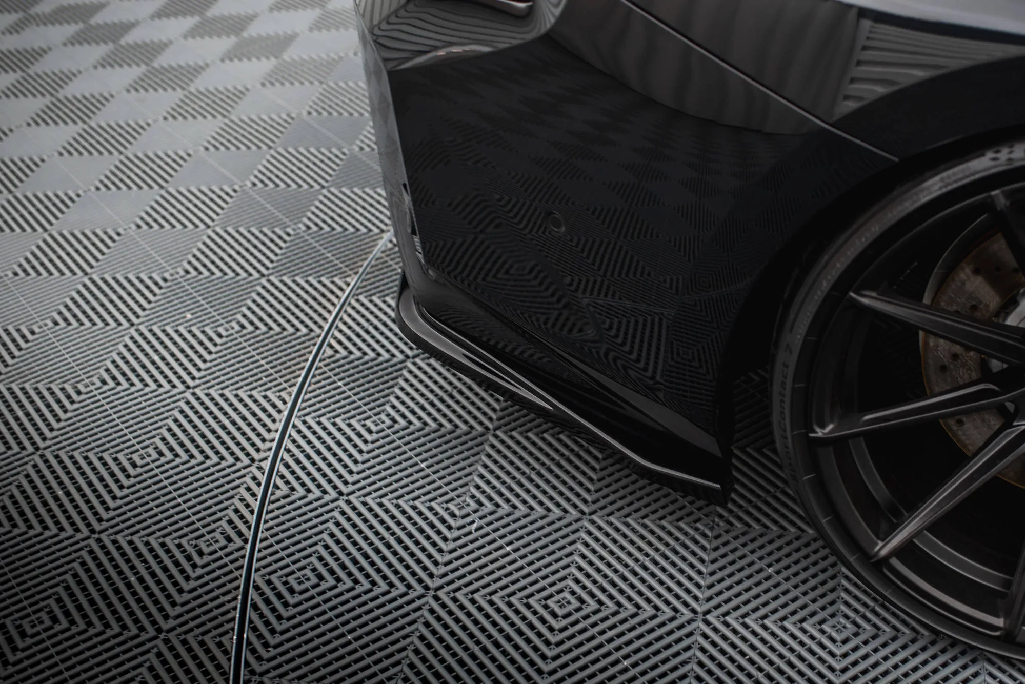 Sidesplitters bak V.5 BMW M2 (G87) 2023 -> | Glossy Black Edition – bilde 3