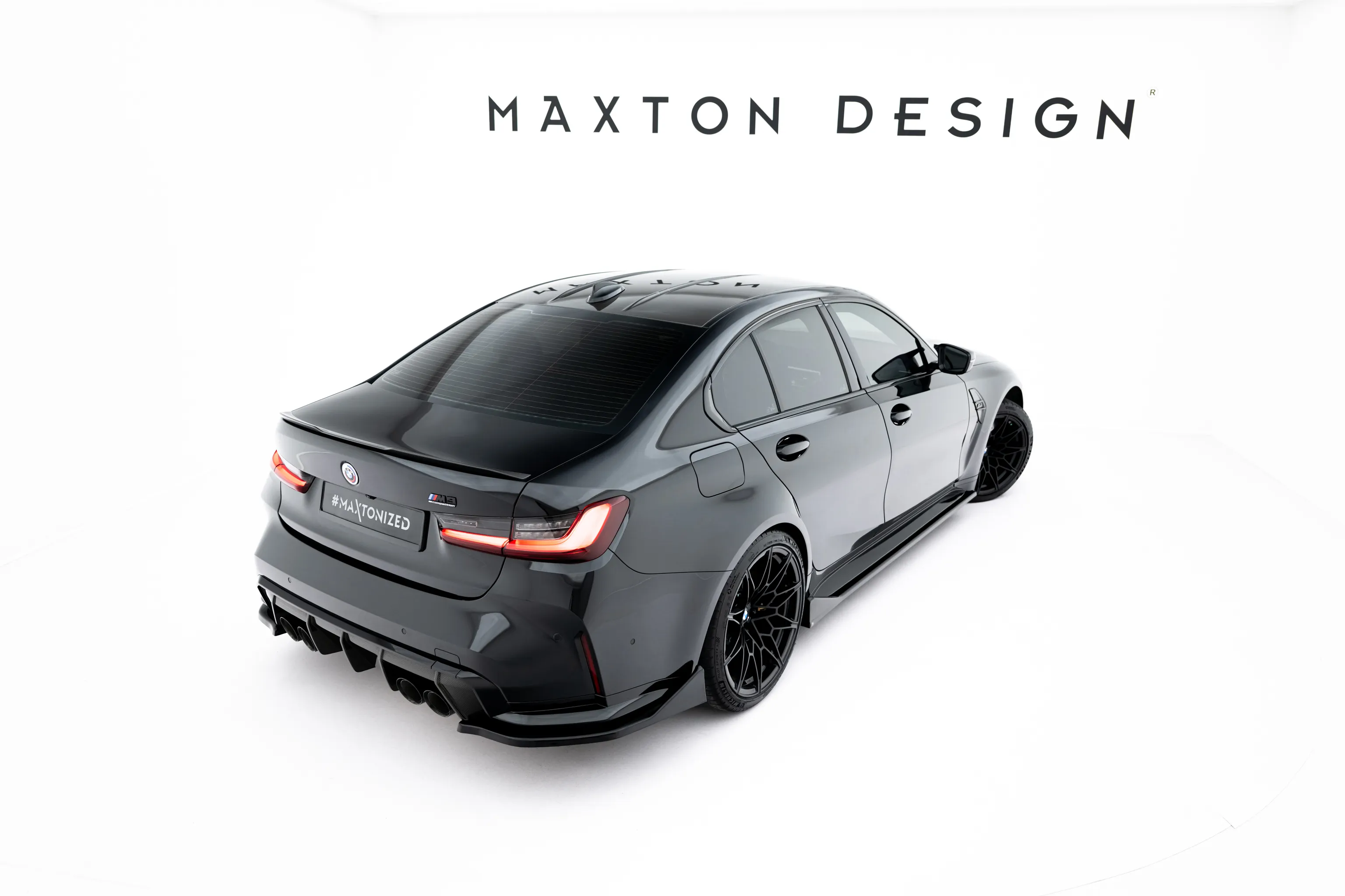 Sidesplitters bak V.5 BMW M3 G80 2021 -> | Glossy Black Edition – bilde 5